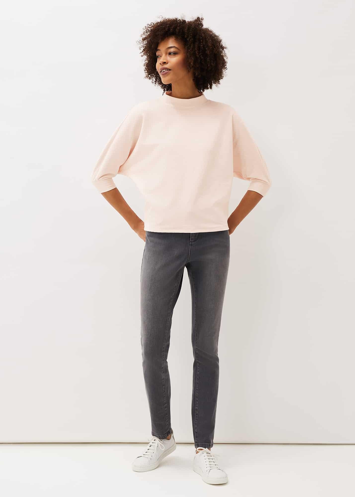 Vivvie Velvet Ribbed Top
