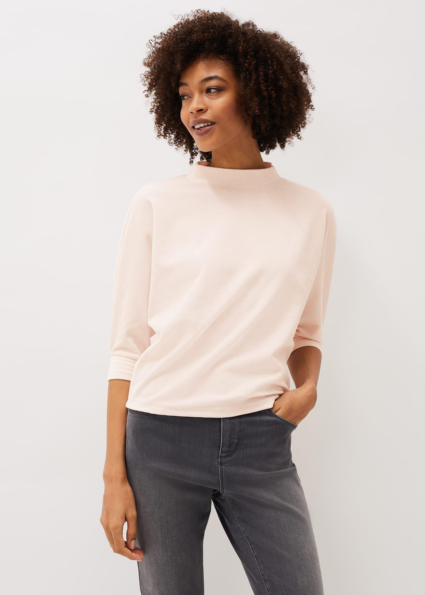 Vivvie Velvet Ribbed Top