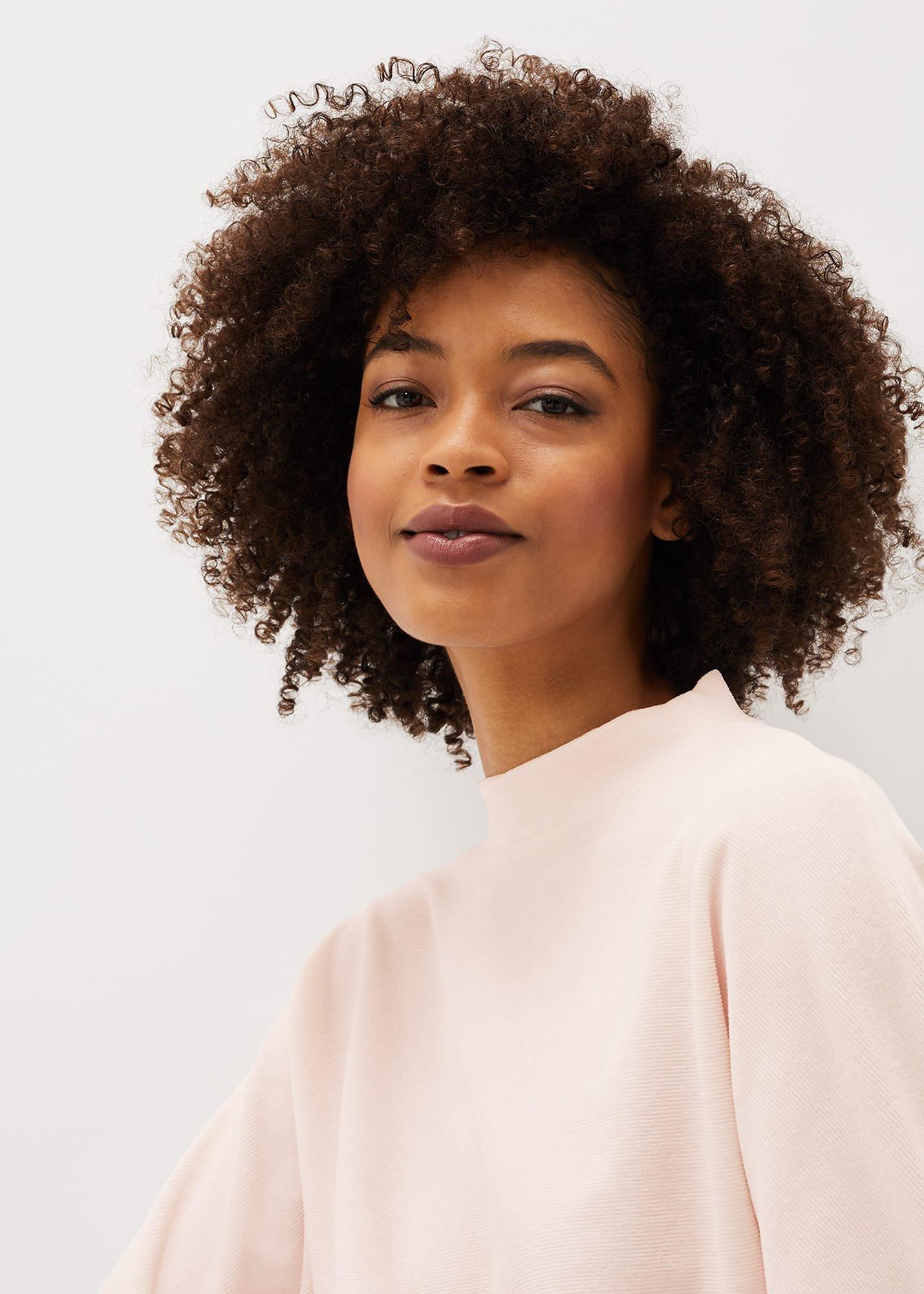 Vivvie Velvet Ribbed Top