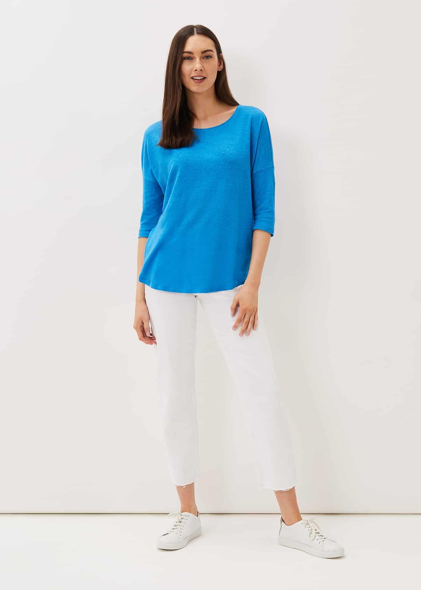 Catrina Linen Top