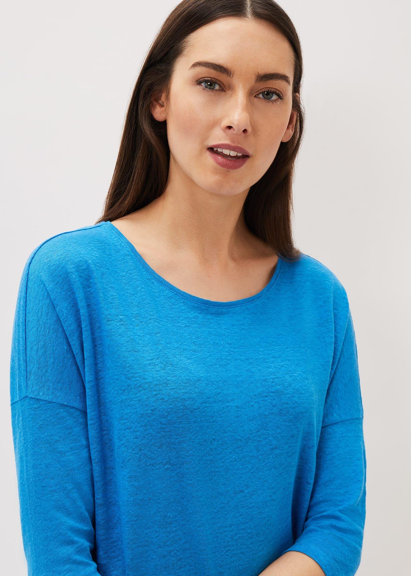 Catrina Linen Top