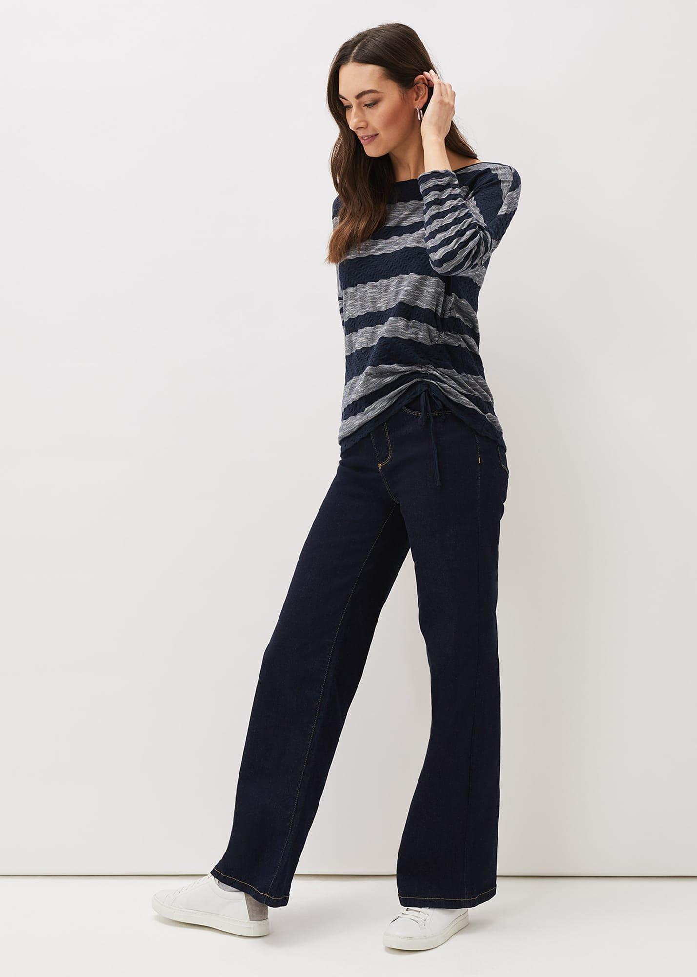 Jinny Textured Stripe Top
