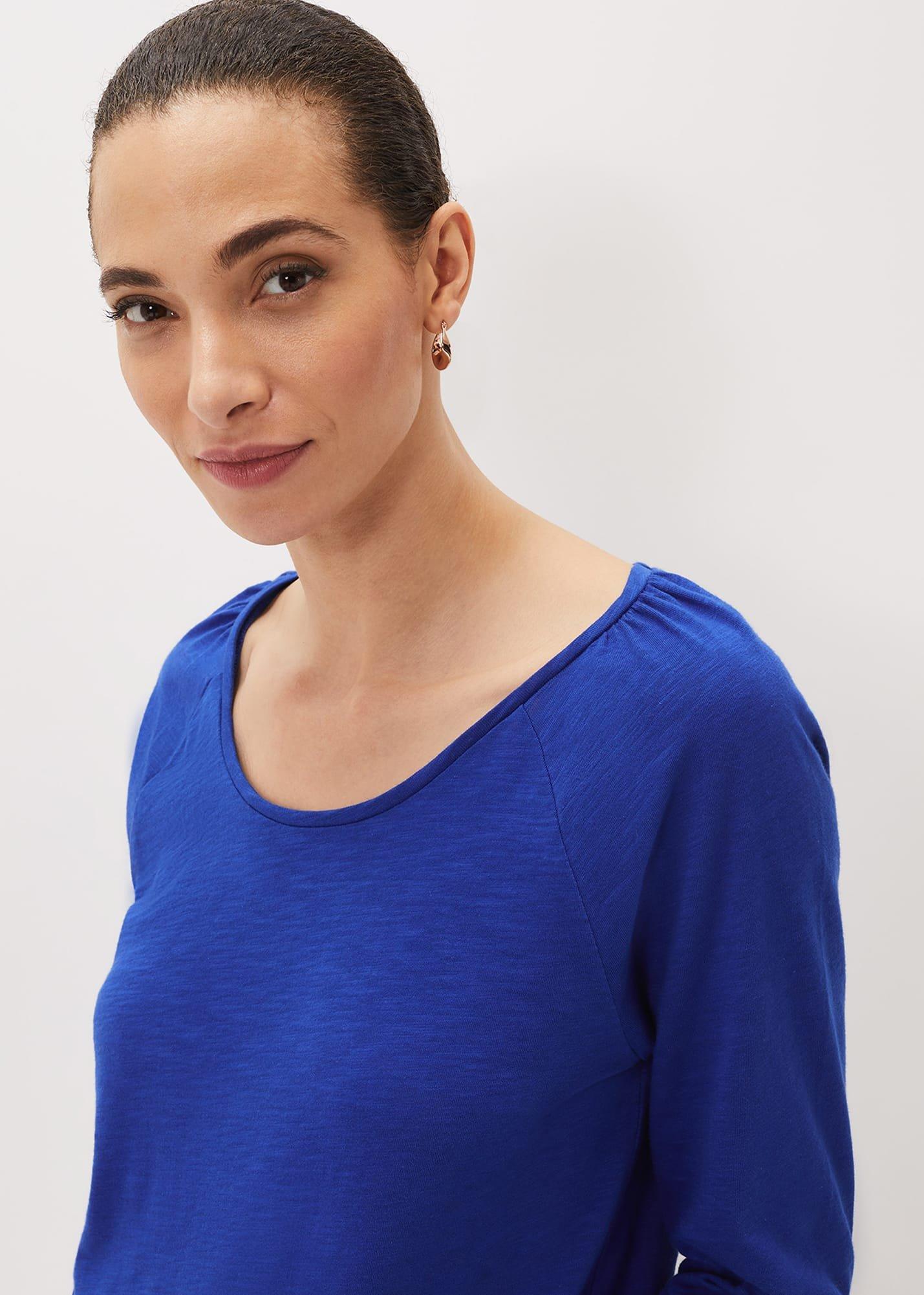 Belle Scoop Ruched Top