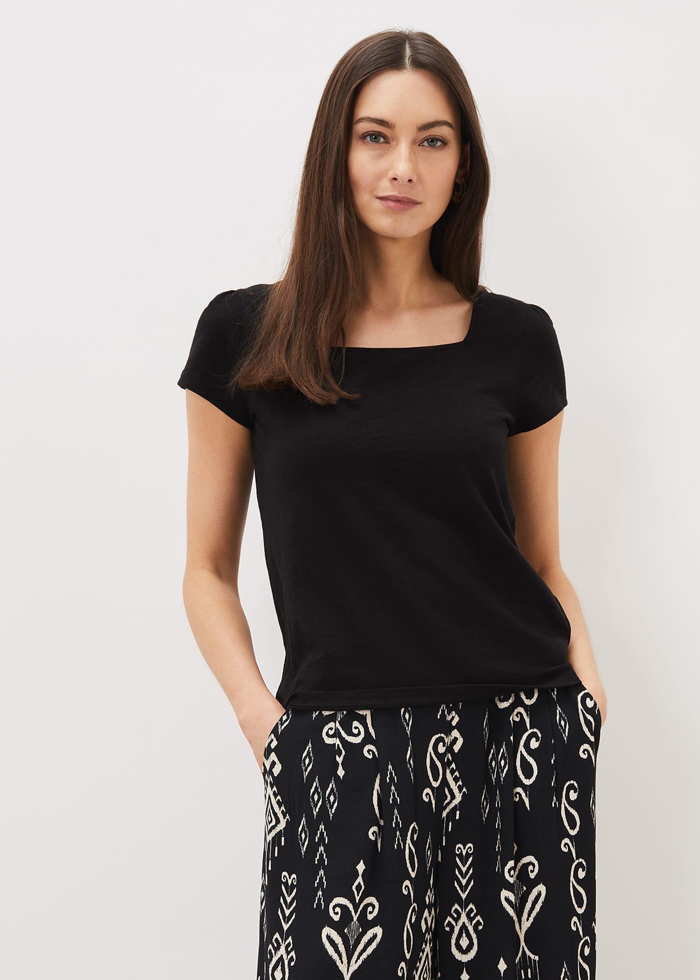 Elspeth Square Neck Top
