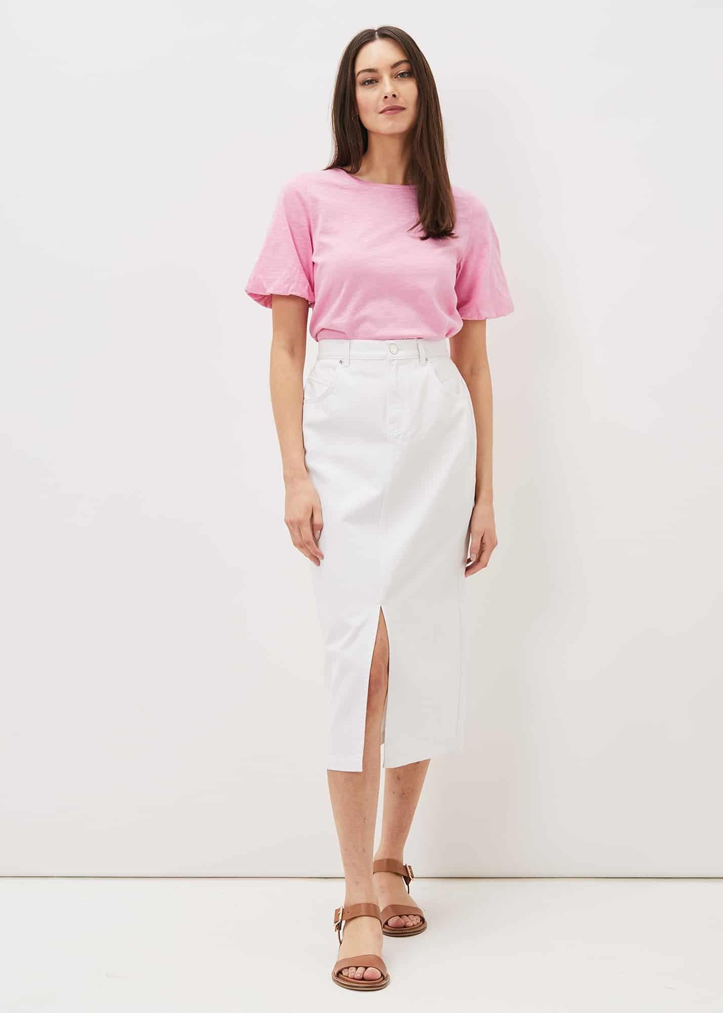 Elspeth Cotton Puff Sleeve Top
