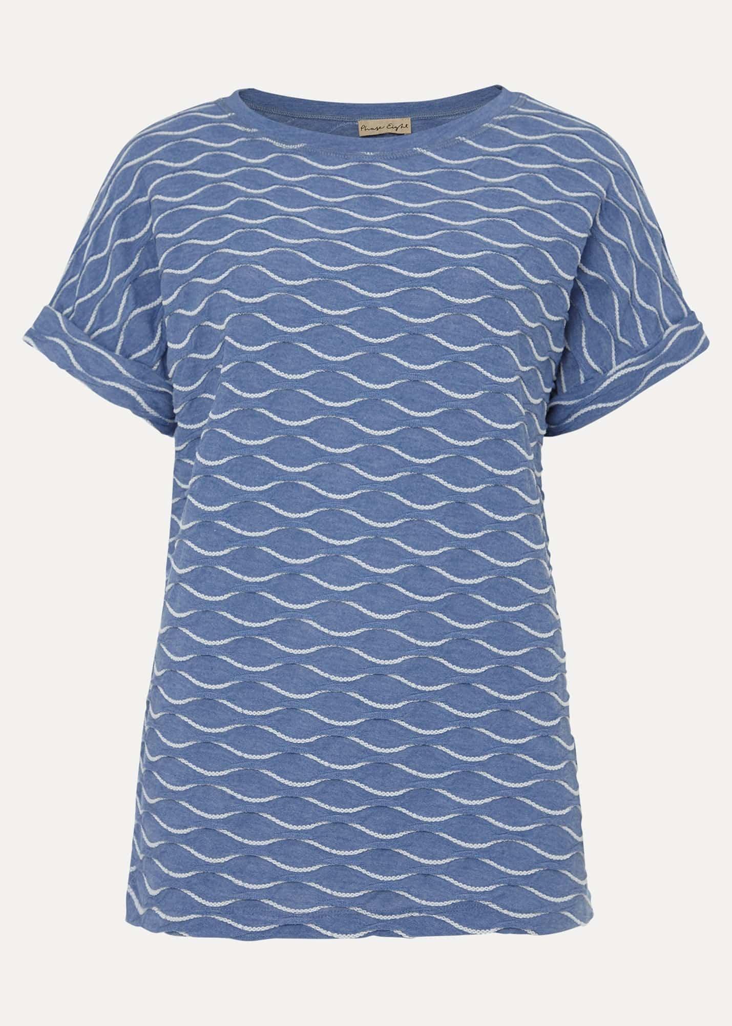 Clarissa Textured Ripple Top