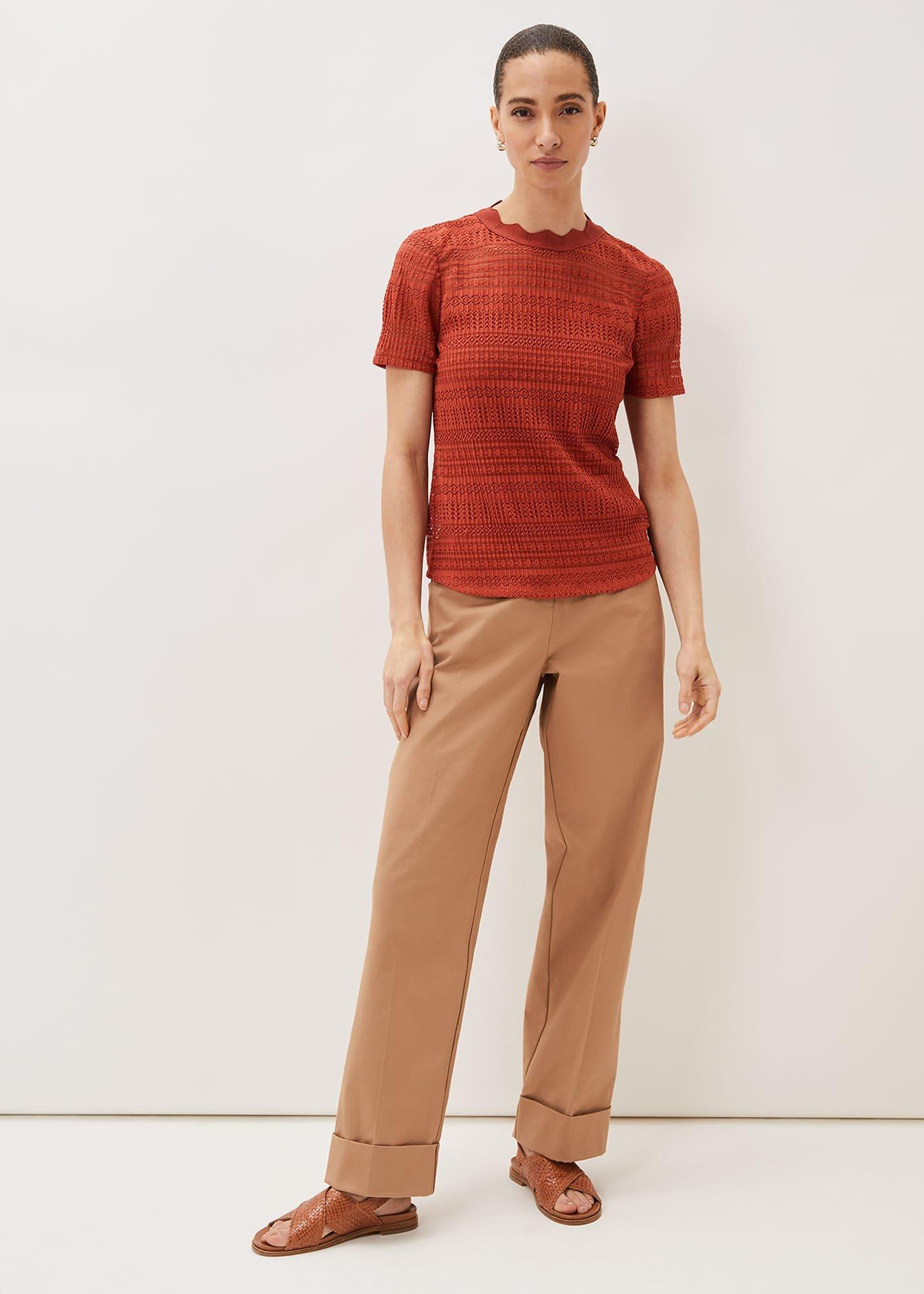 Ayah Fitted Lace Top