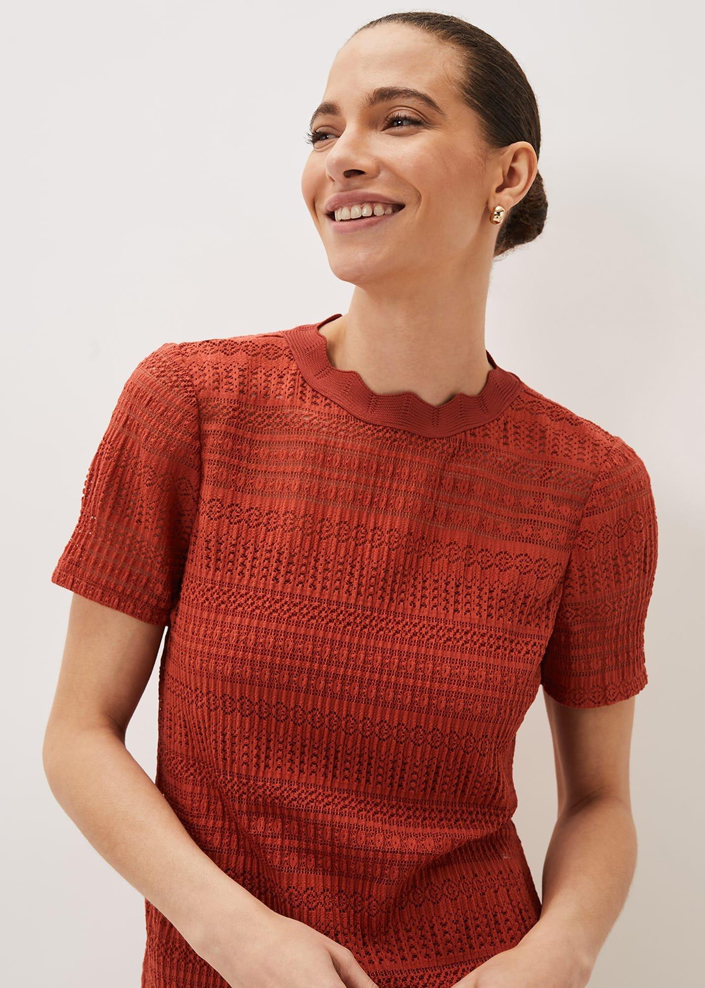 Ayah Fitted Lace Top