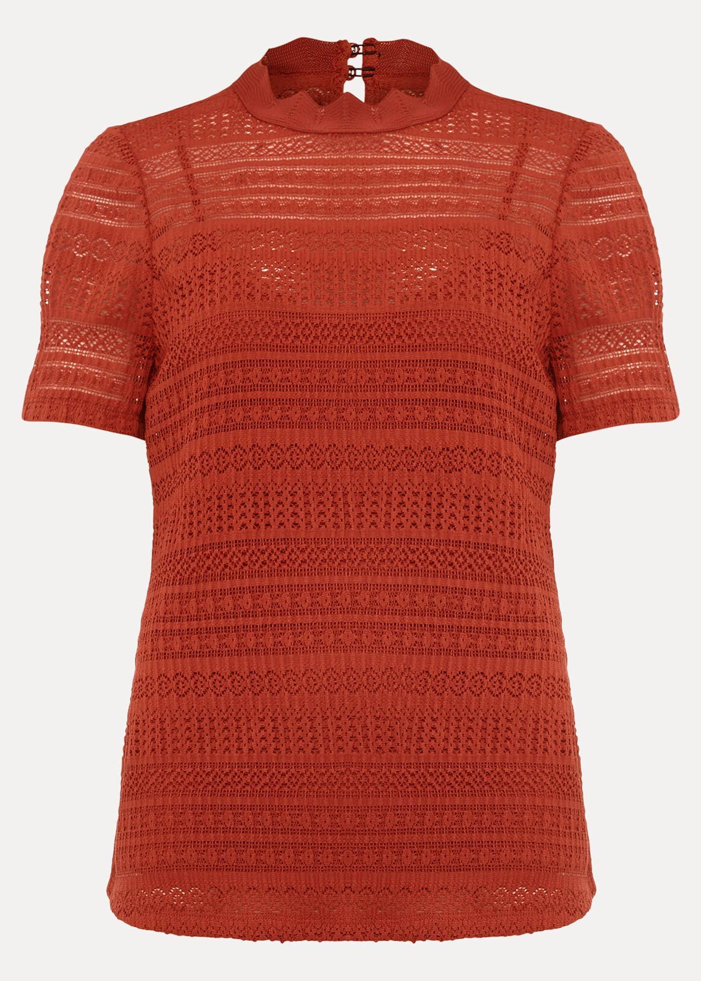 Ayah Fitted Lace Top