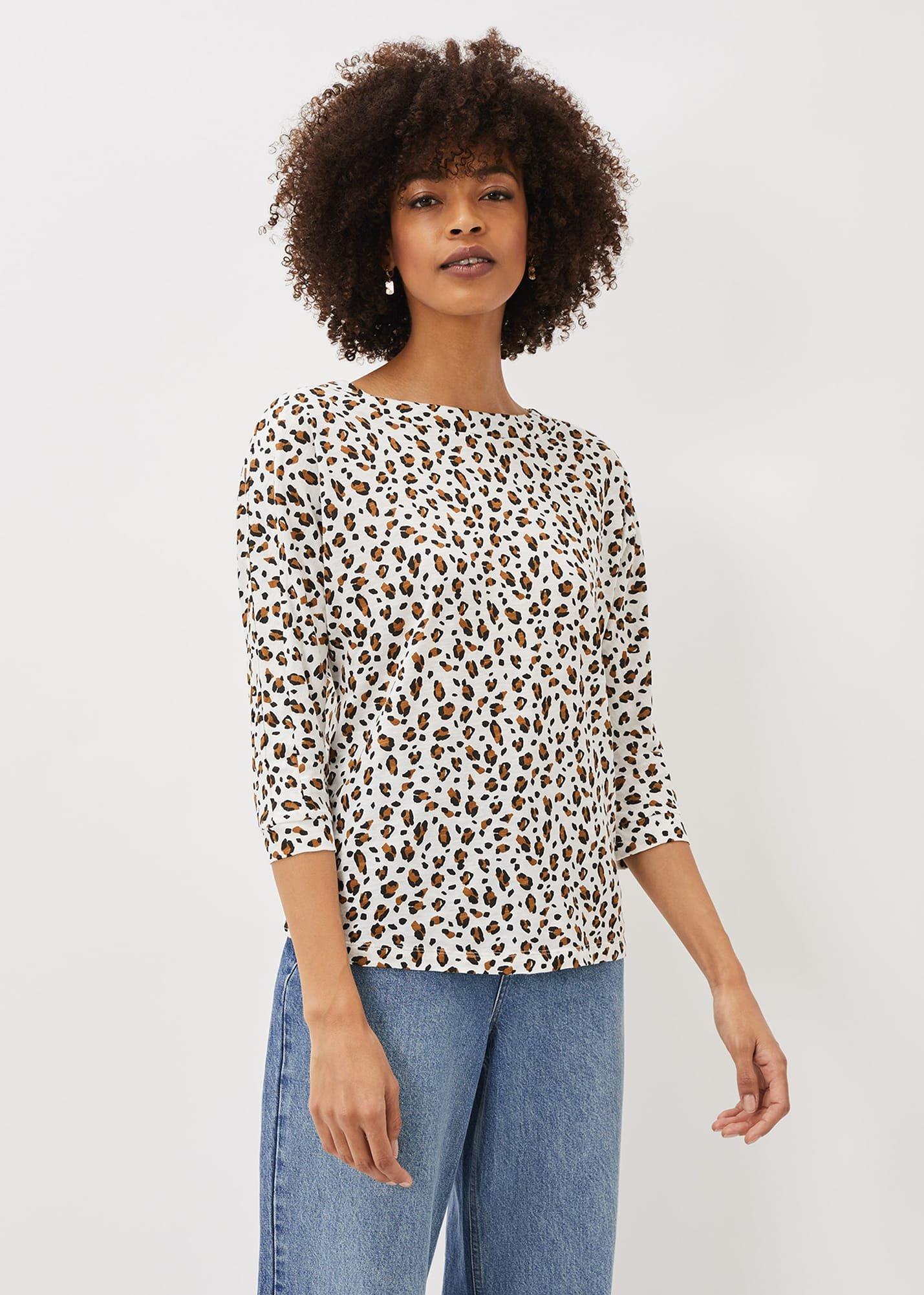 Florentine Leopard Print Top