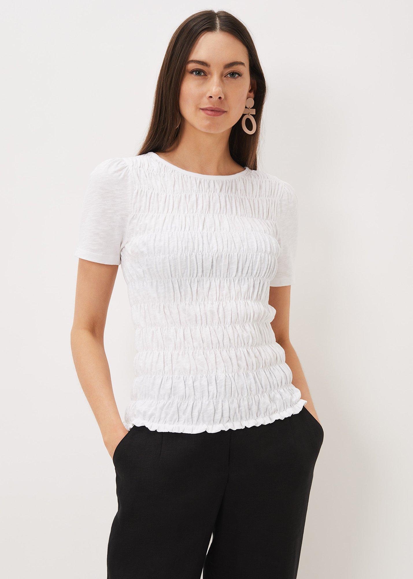 Madalynn Shirred Top