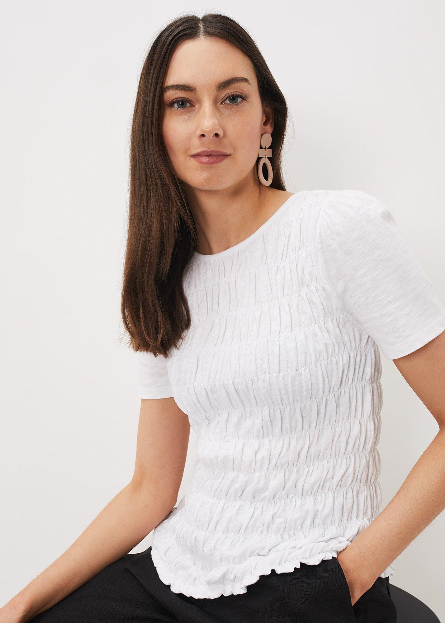 Madalynn Shirred Top