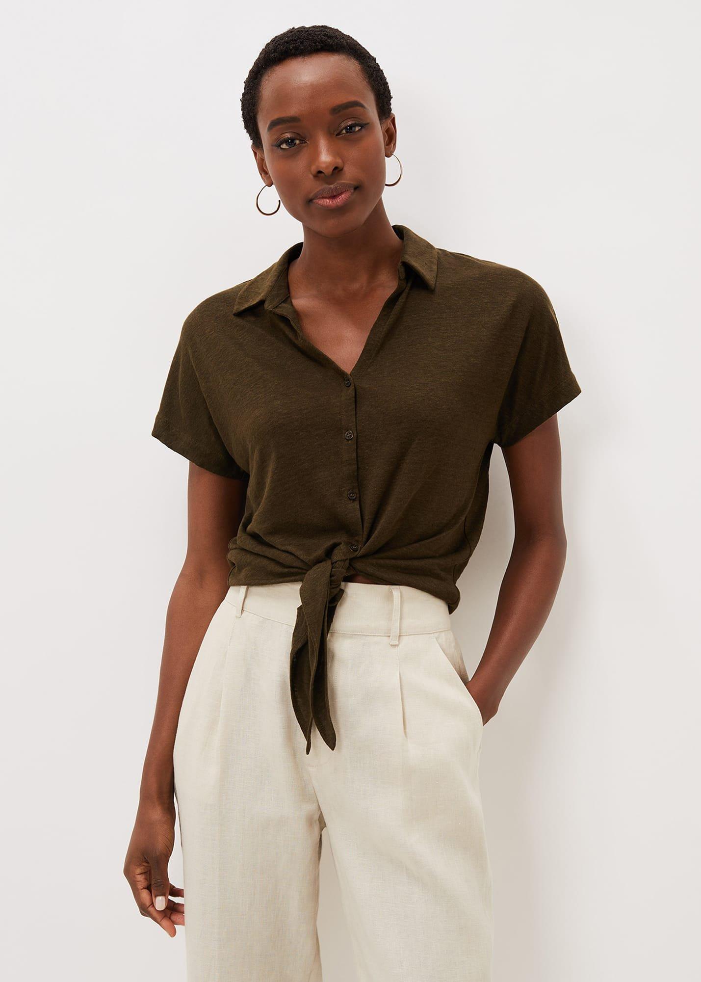 Tracey Tie Hem Shirt
