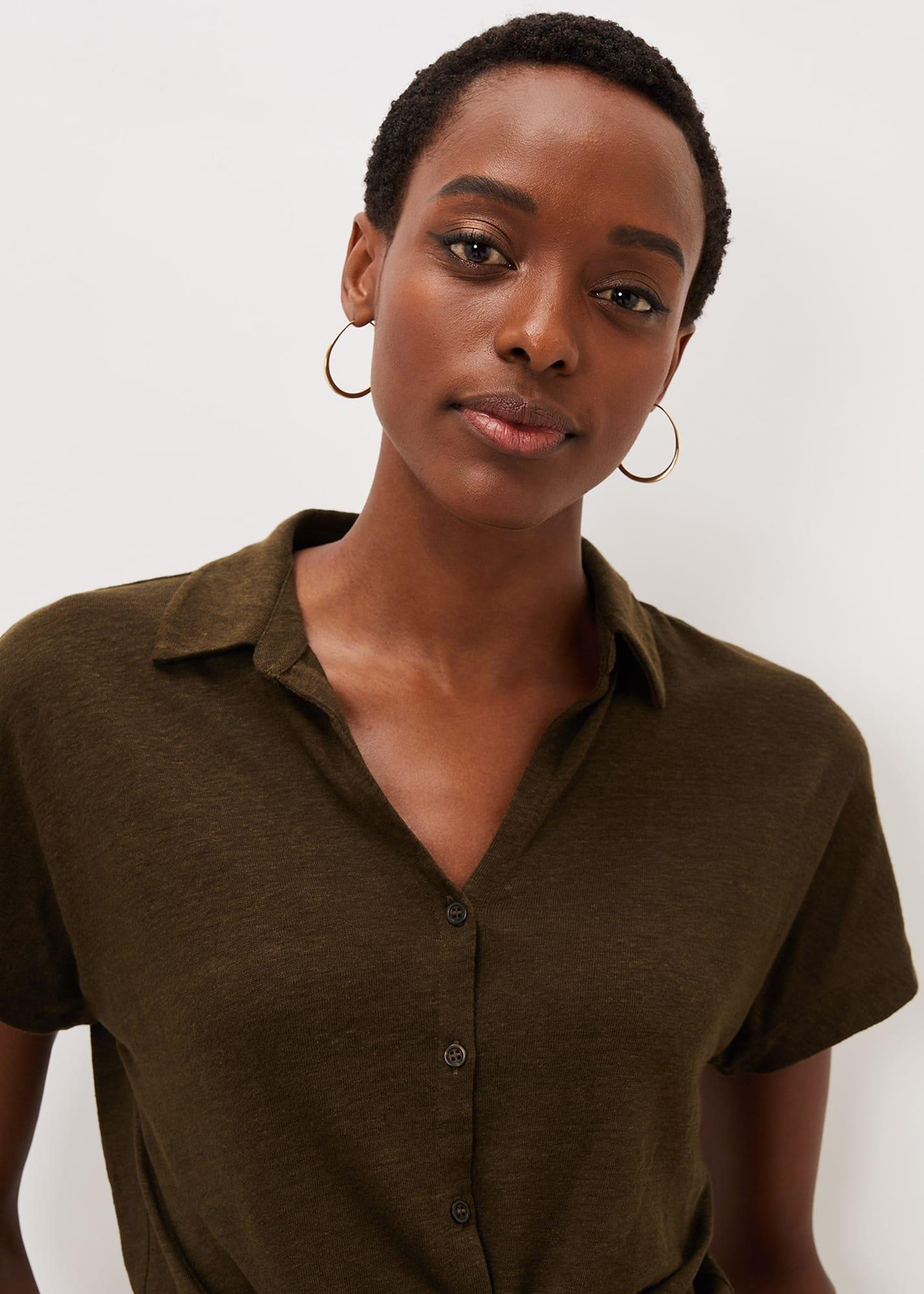 Tracey Tie Hem Shirt