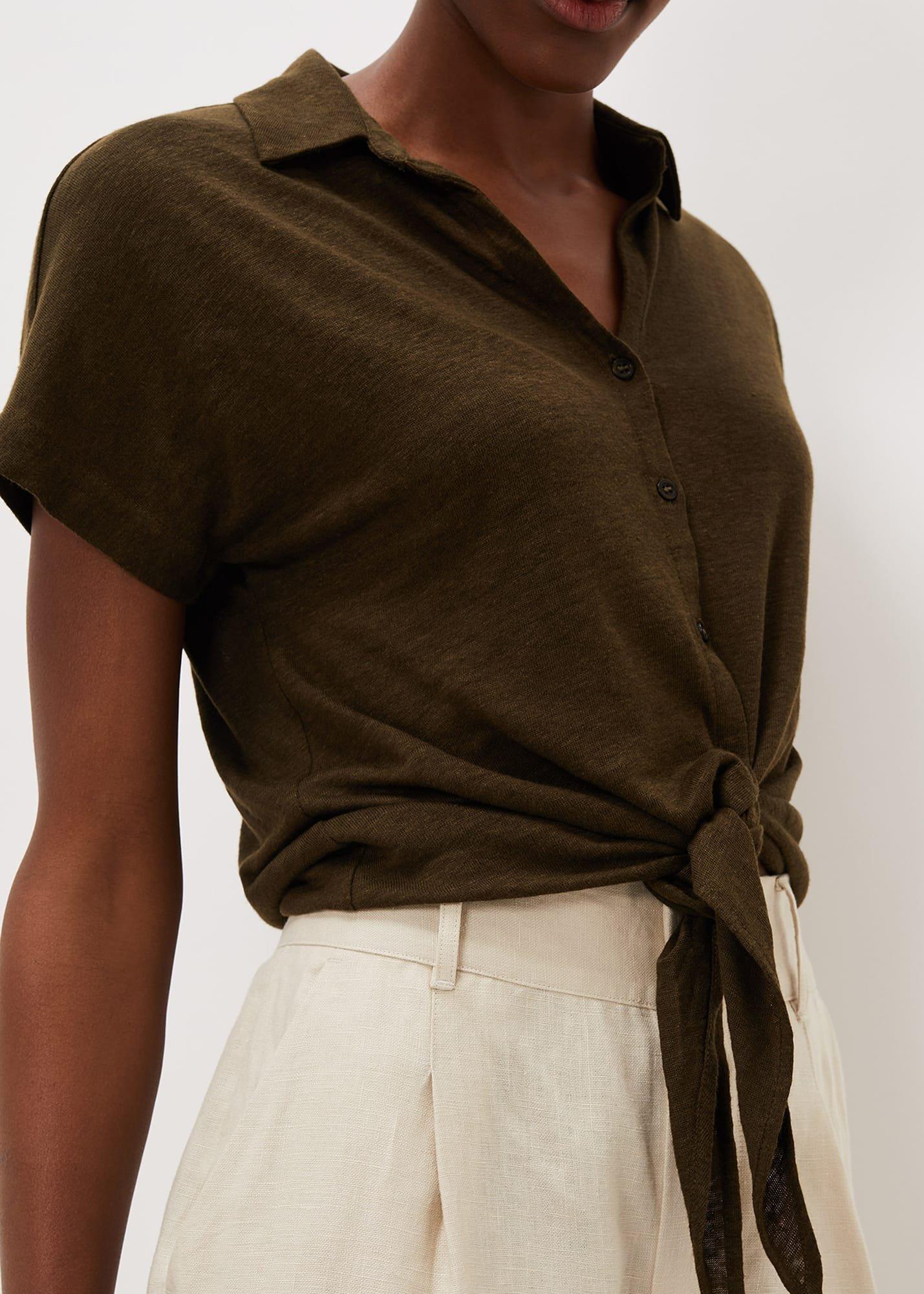 Tracey Tie Hem Shirt