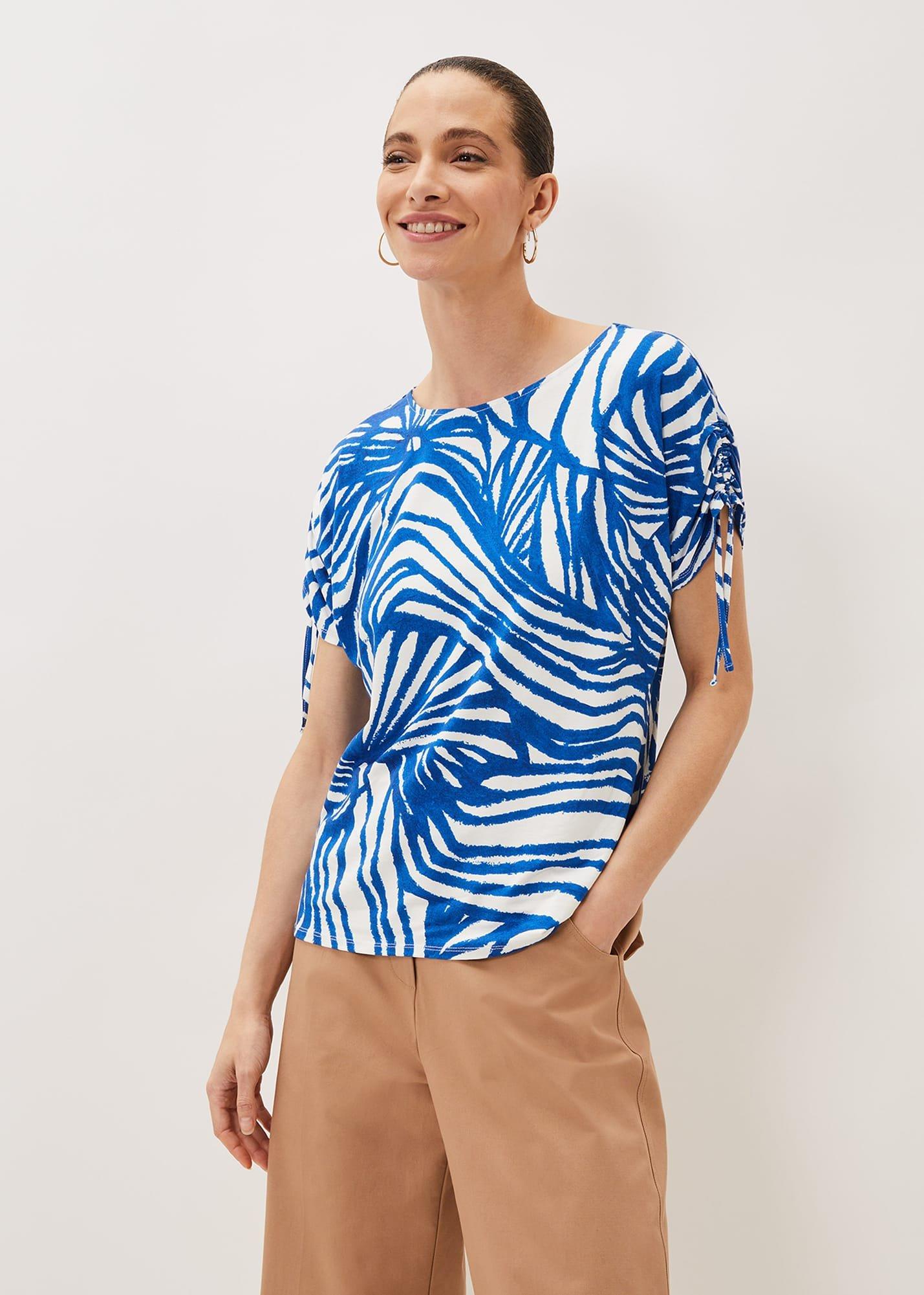 Ronia Shell Print Top