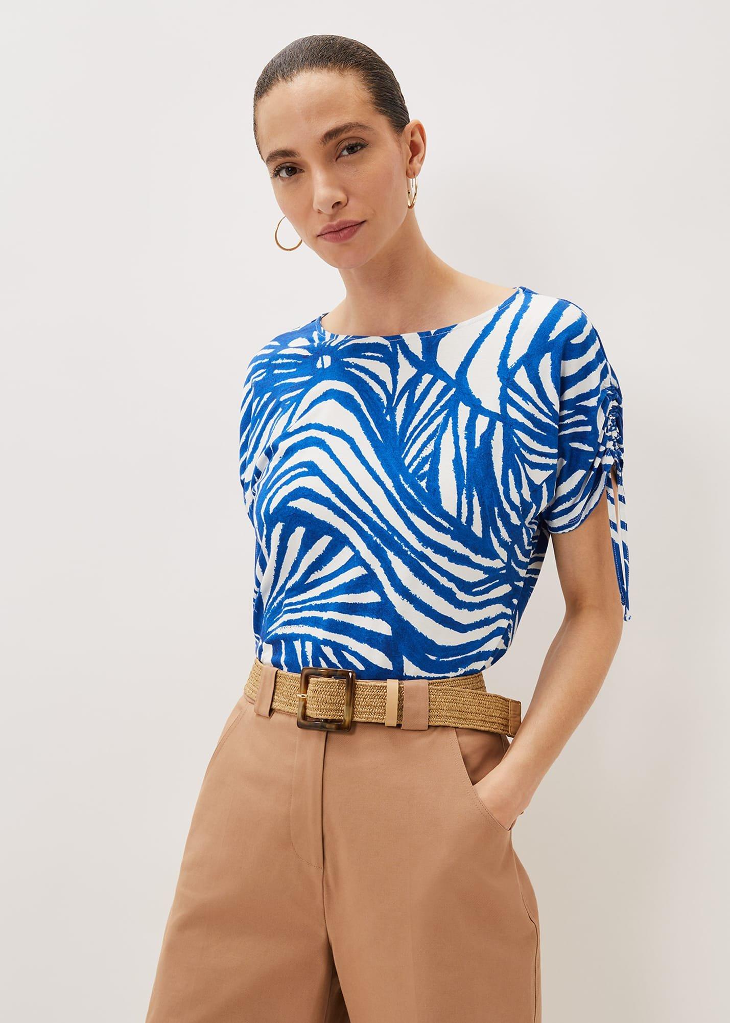 Ronia Shell Print Top