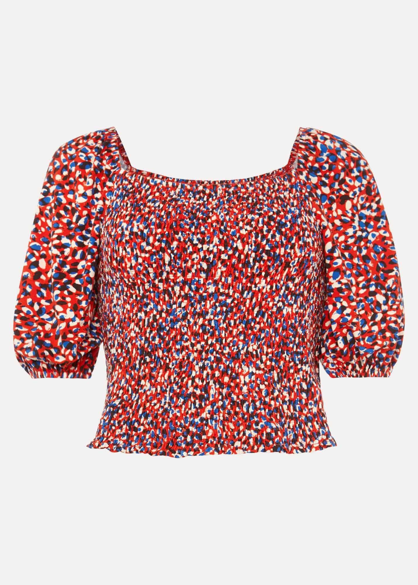 Kamila Ditsy Print Co-Ord Top
