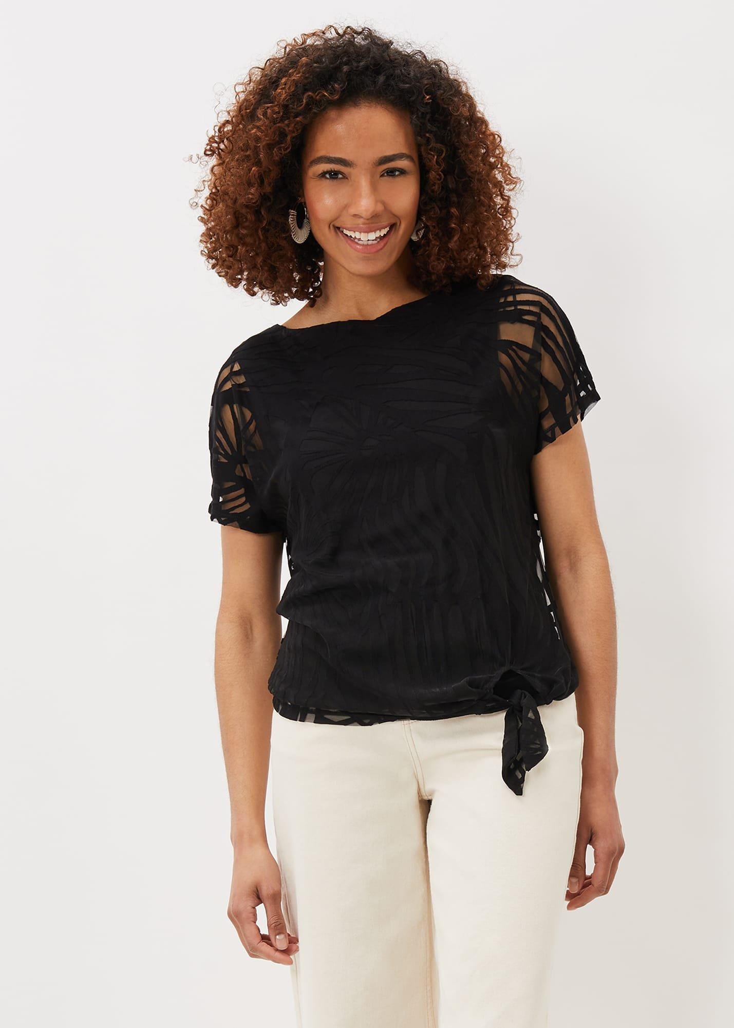 Jo Jo Shell Burnout Top