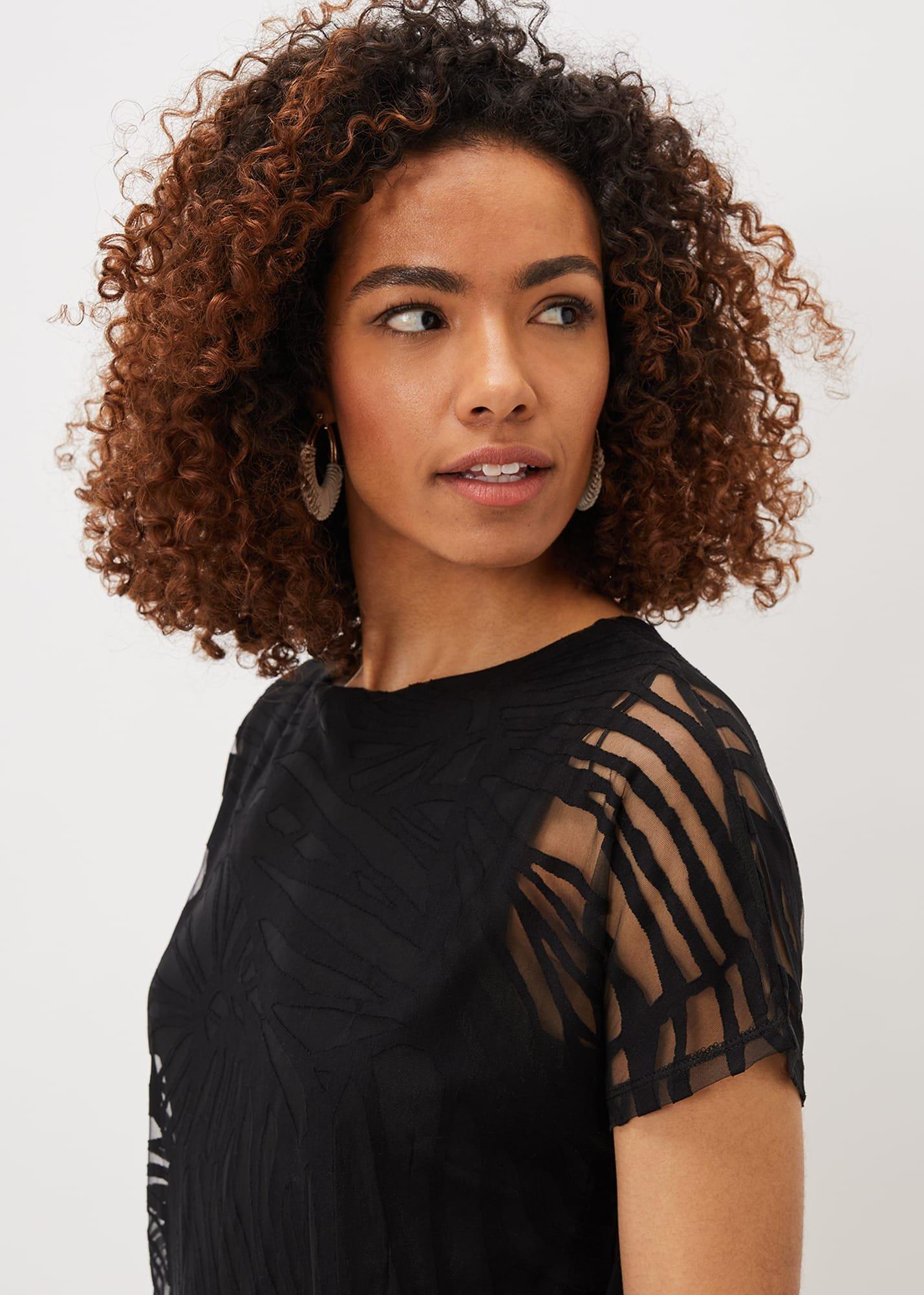 Jo Jo Shell Burnout Top