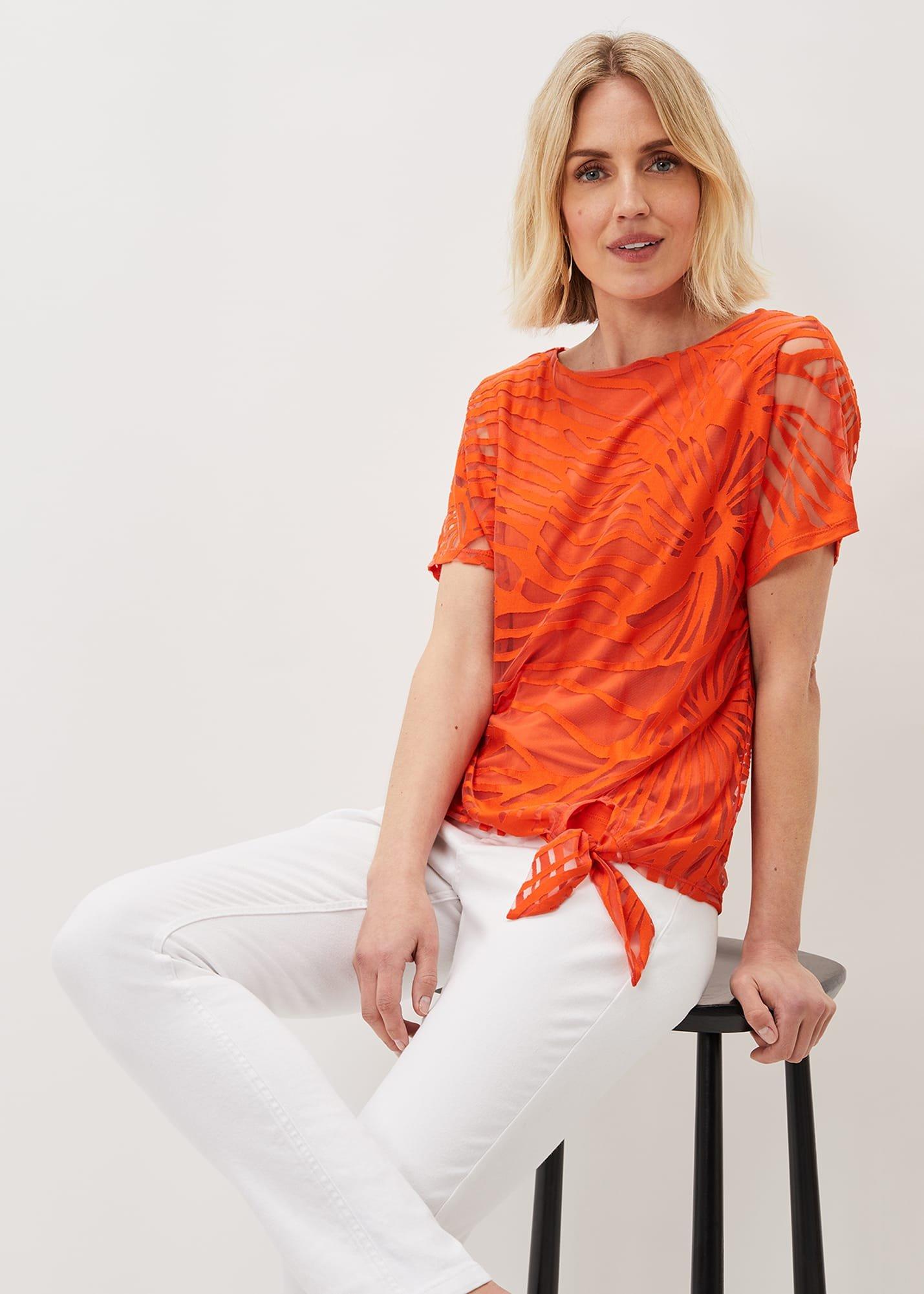 Jo Jo Shell Burnout Top