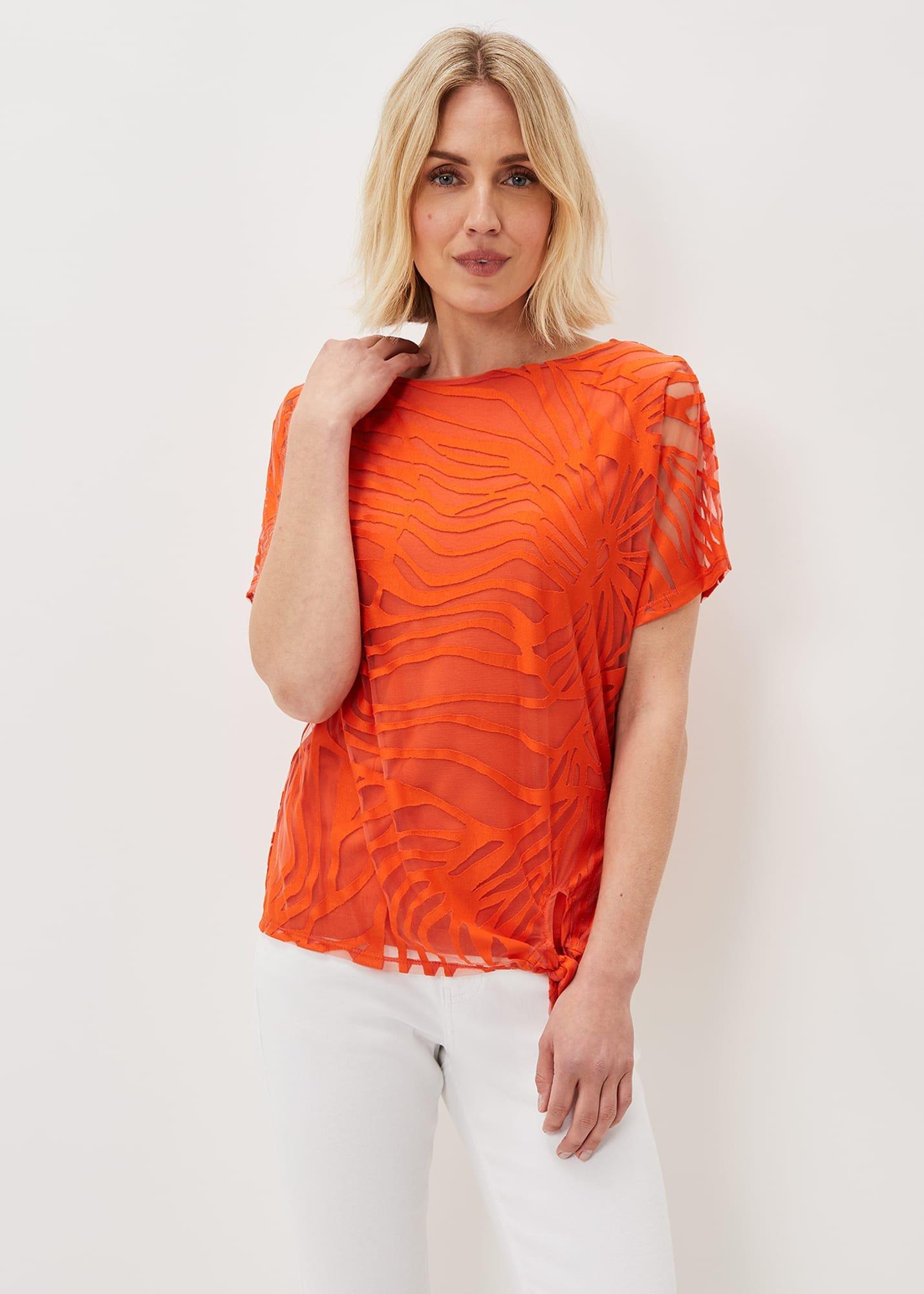 Jo Jo Shell Burnout Top