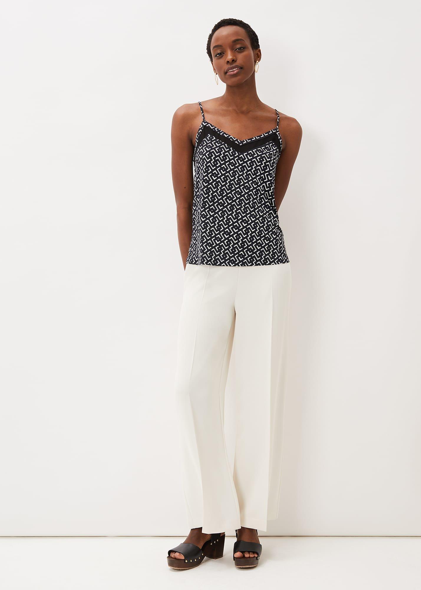 Teigan Jersey Chiffon Insert Camisole