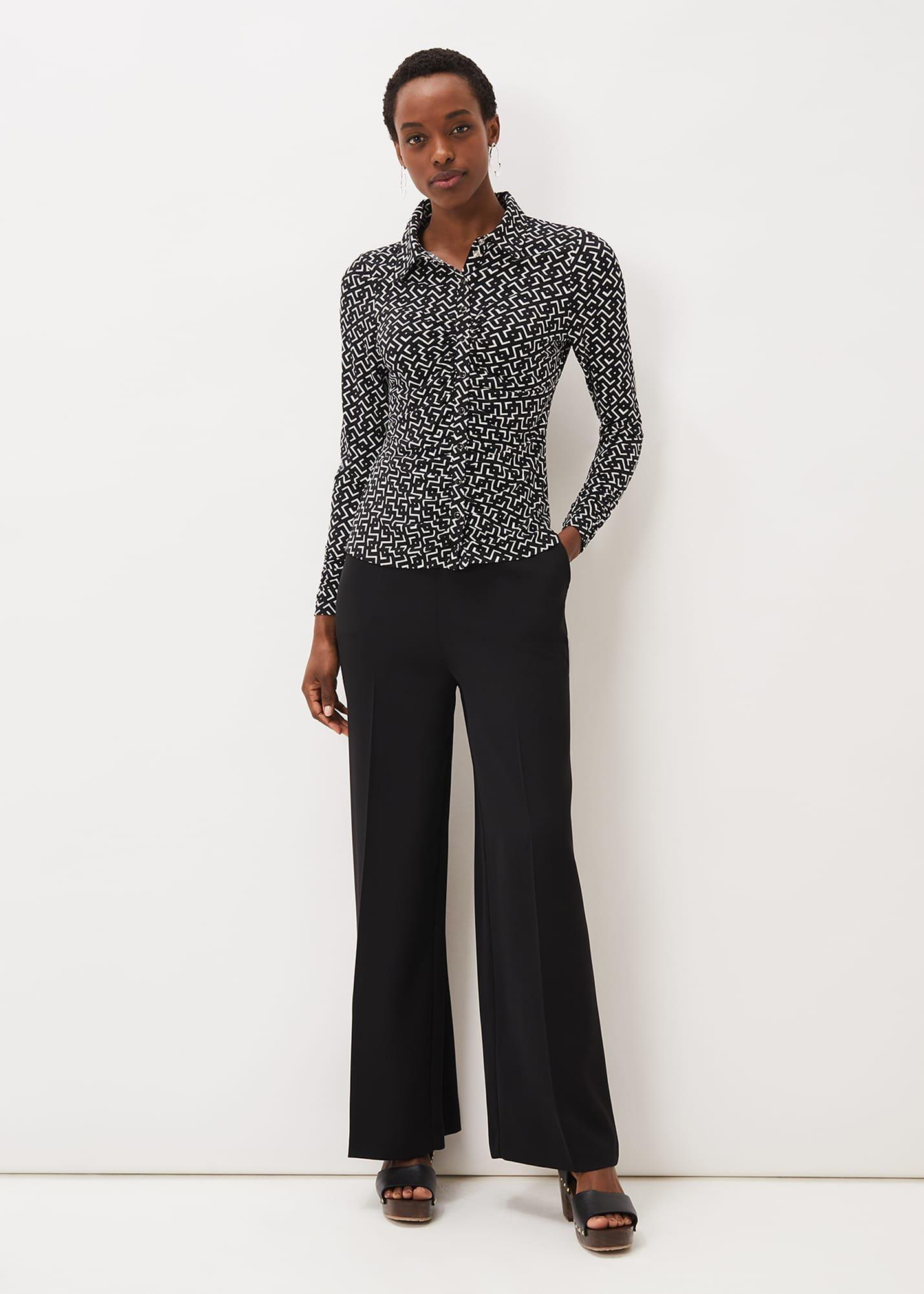 Teigan Jersey Popper Front Shirt