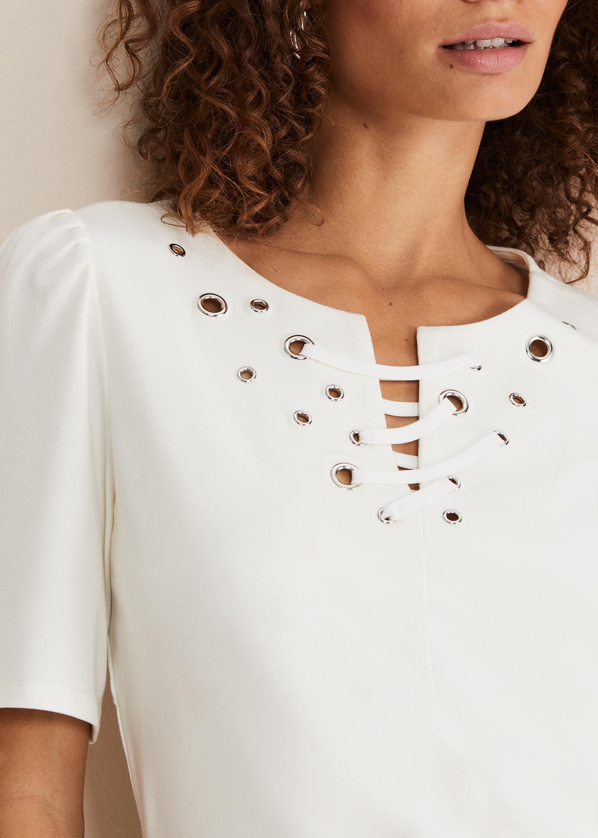 Kailee Eyelet Top