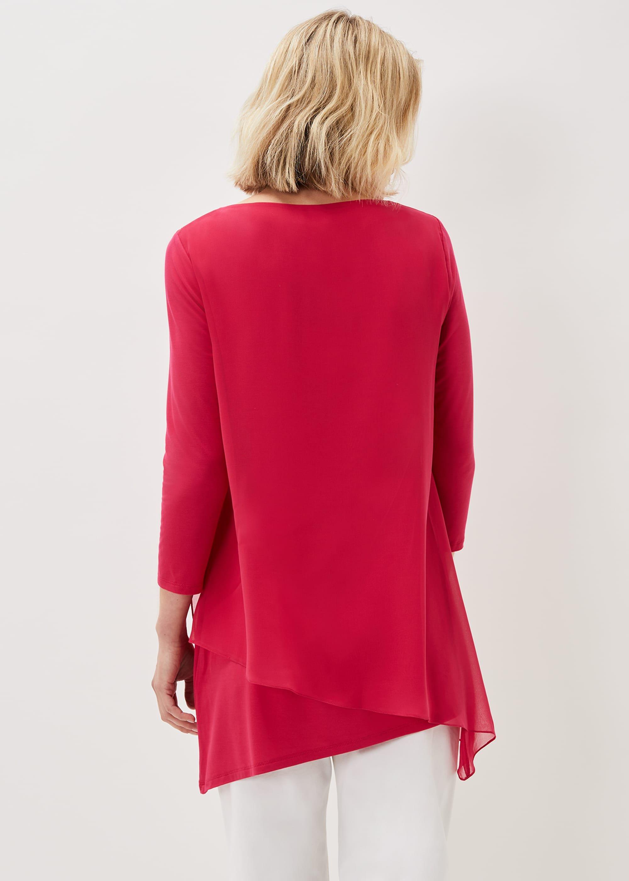 Mika Longline Asymmetric Top