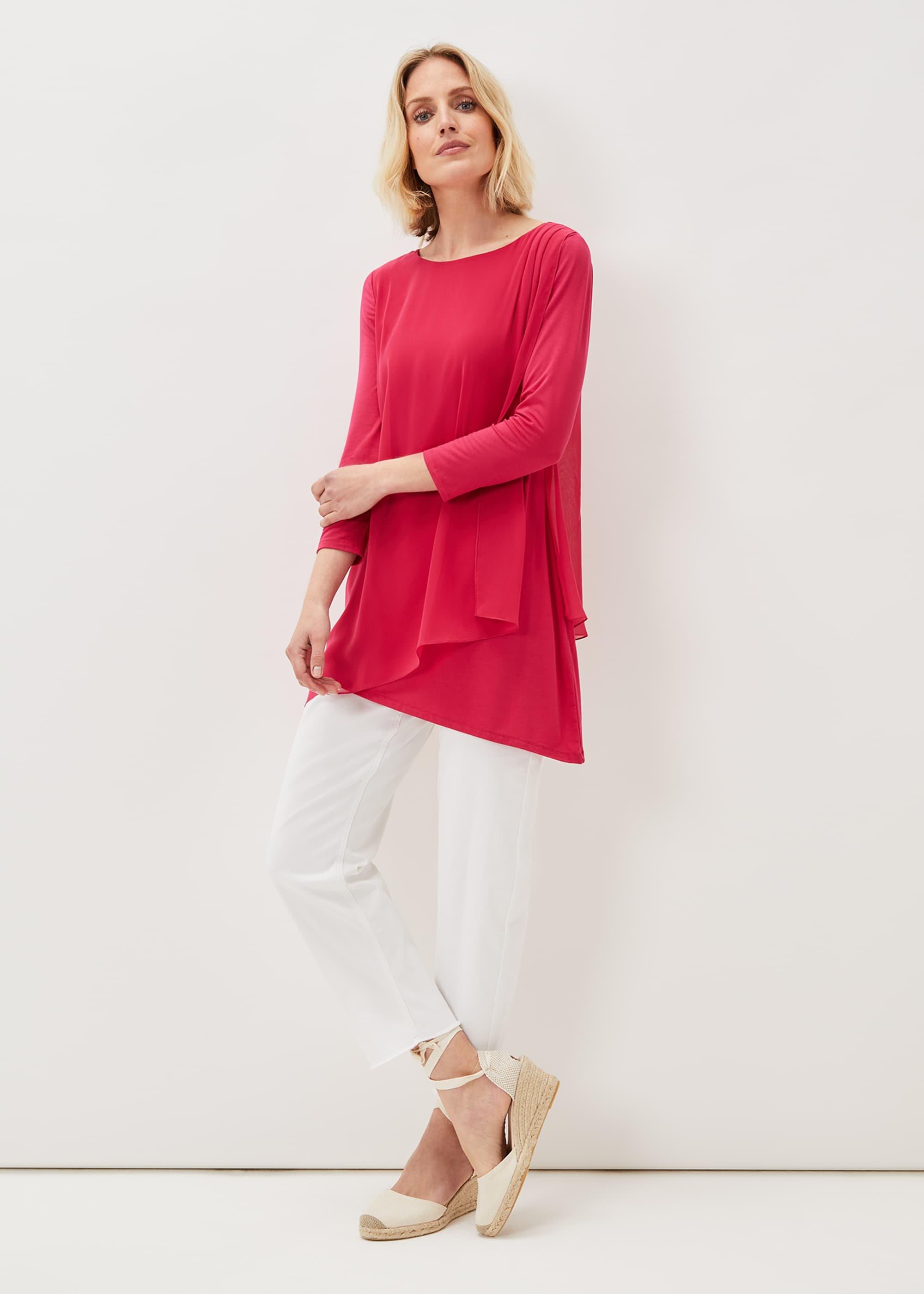 Mika Longline Asymmetric Top