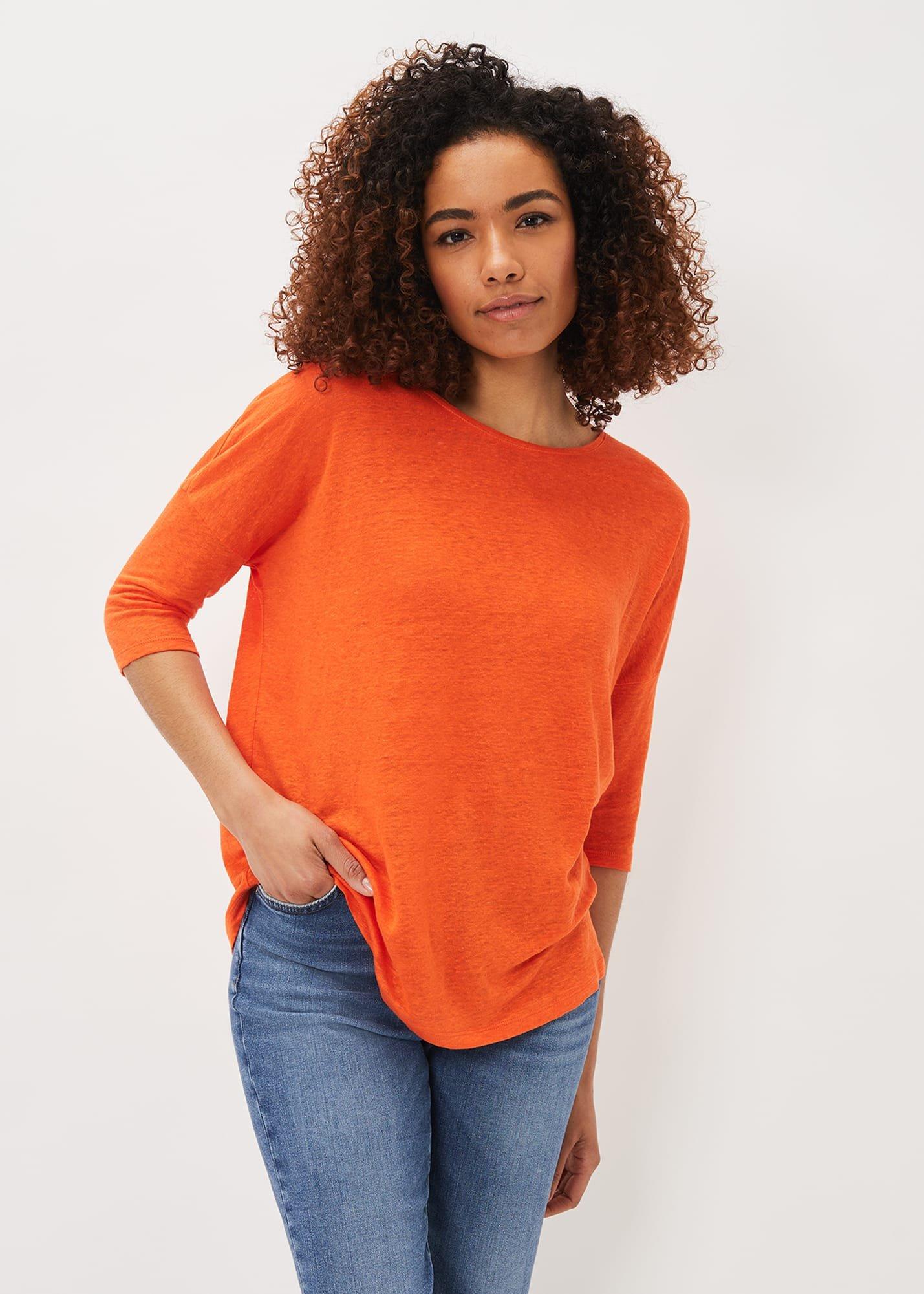 Catrina Linen Top