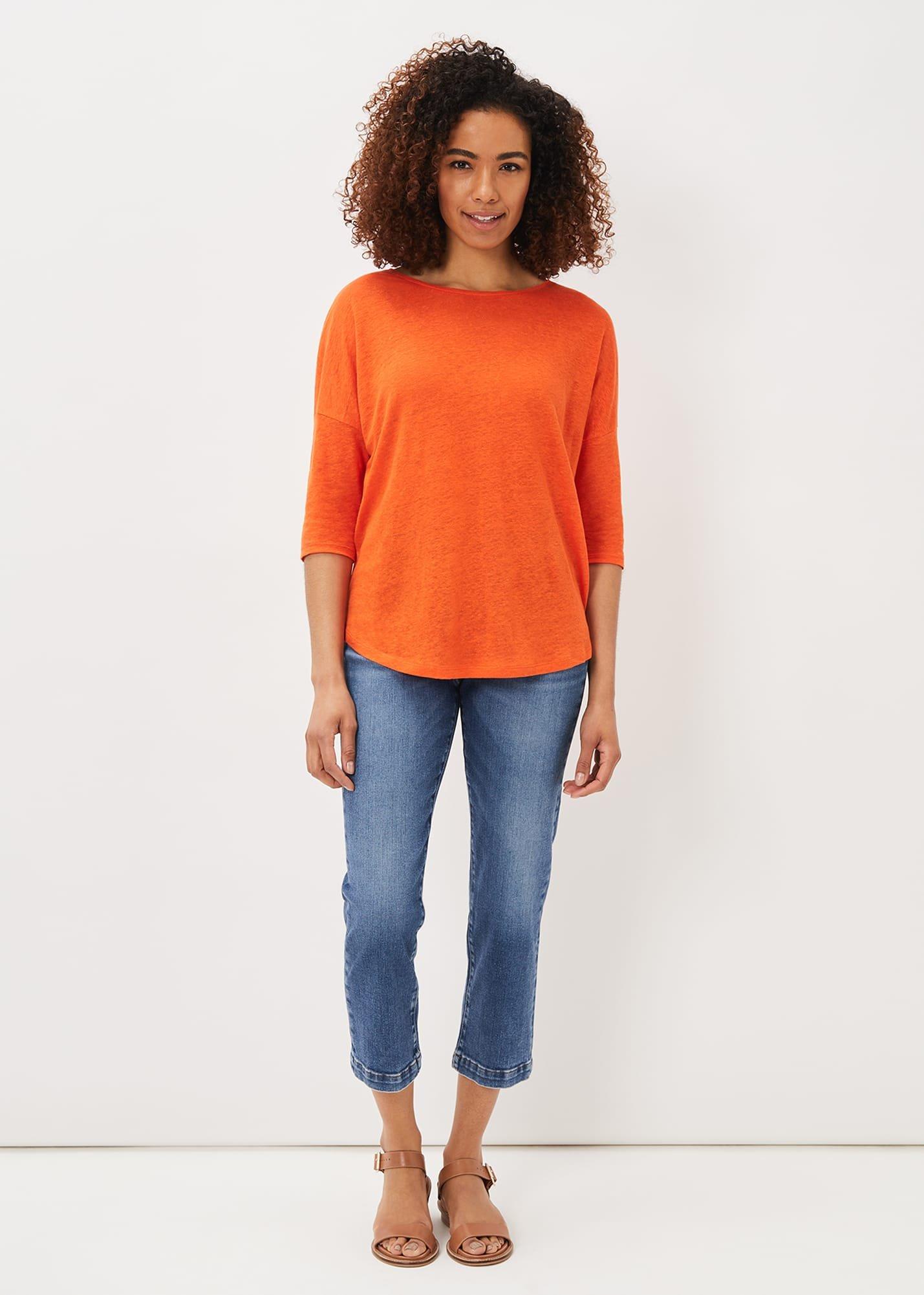 Catrina Linen Top