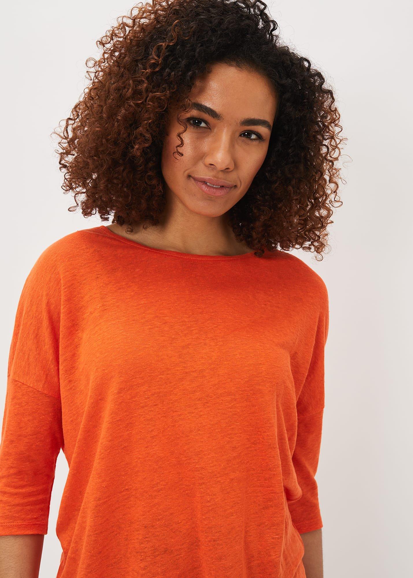 Catrina Linen Top