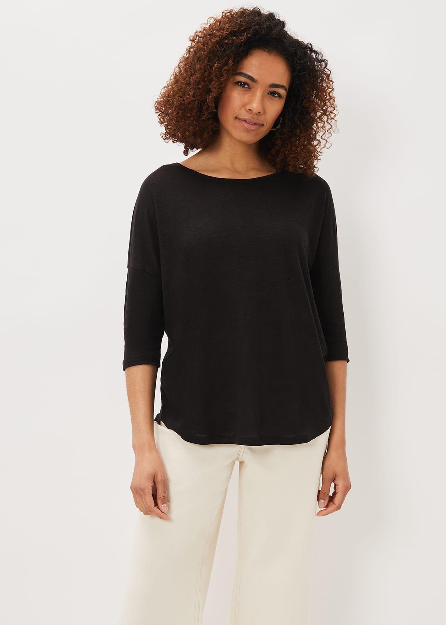 Catrina Linen Top
