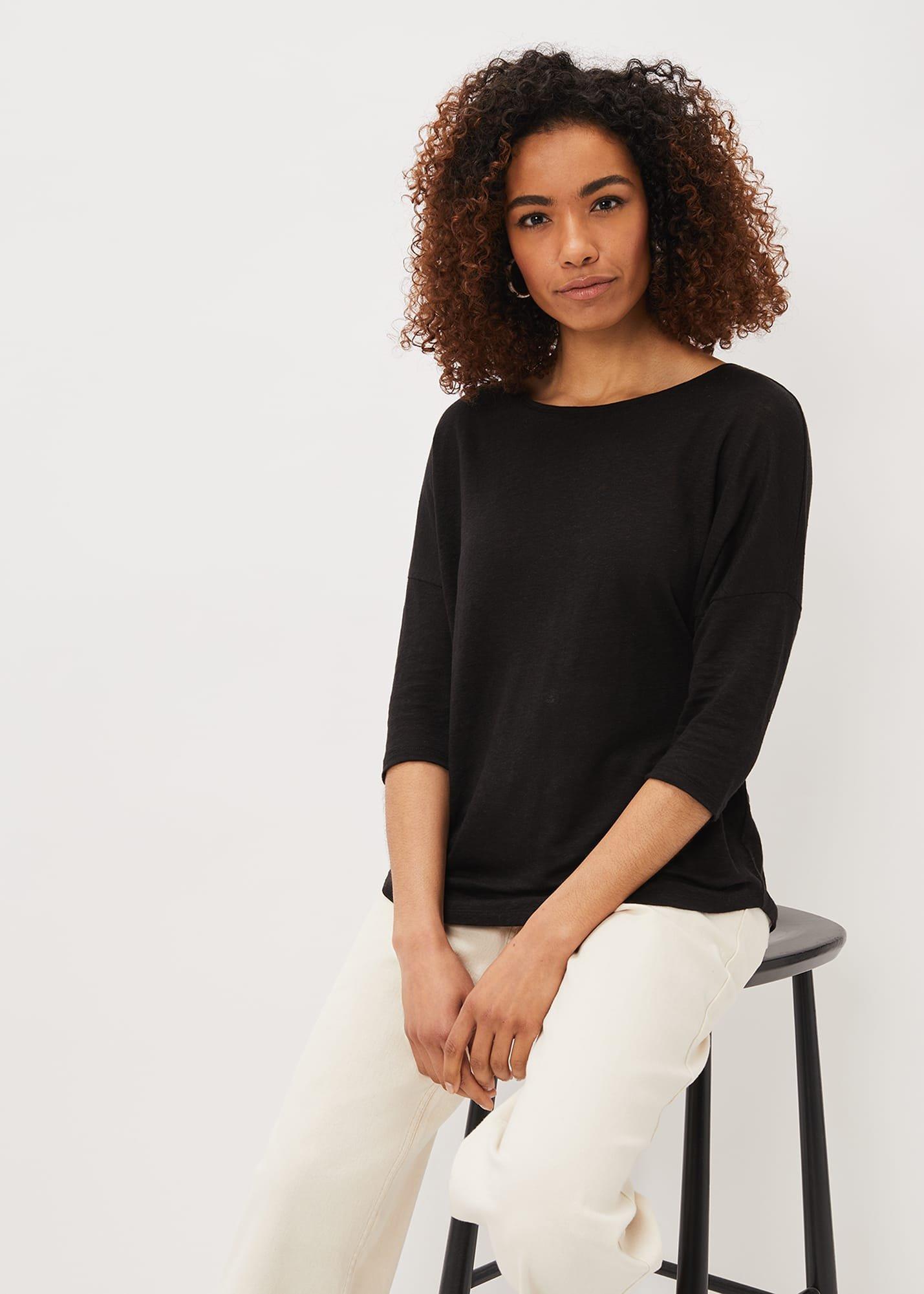 Catrina Linen Top