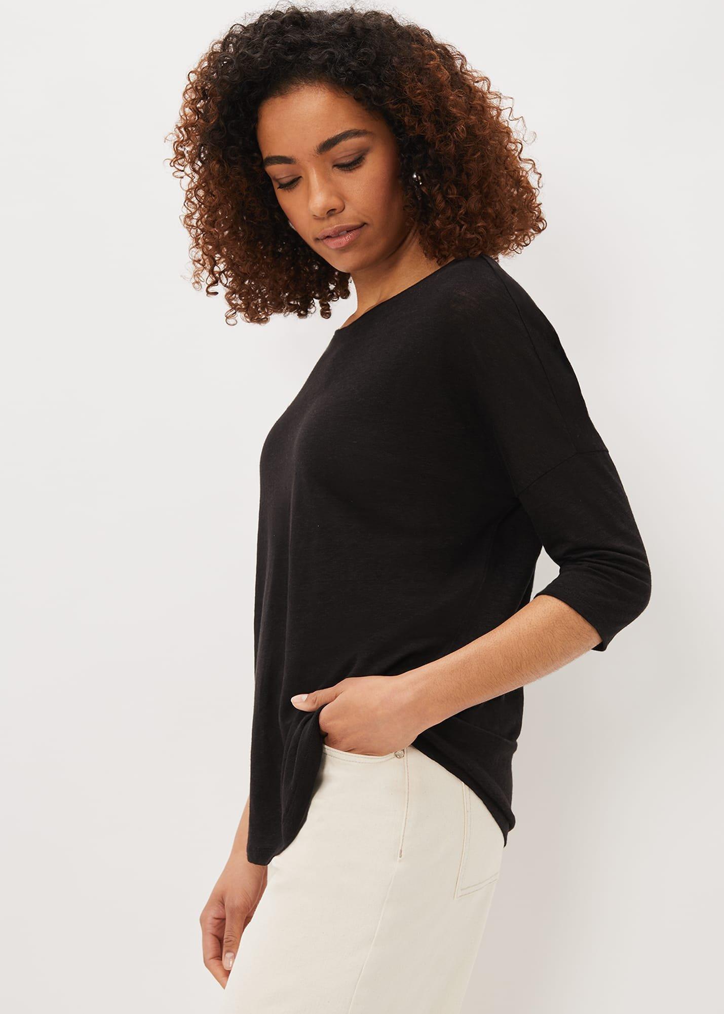 Catrina Linen Top