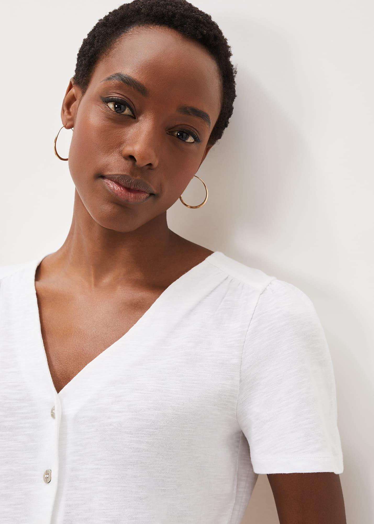Lorenna Button Through Top