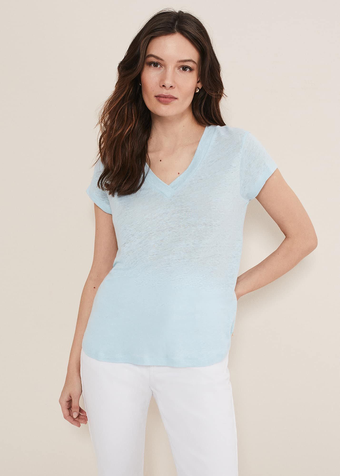 Emera Linen Top
