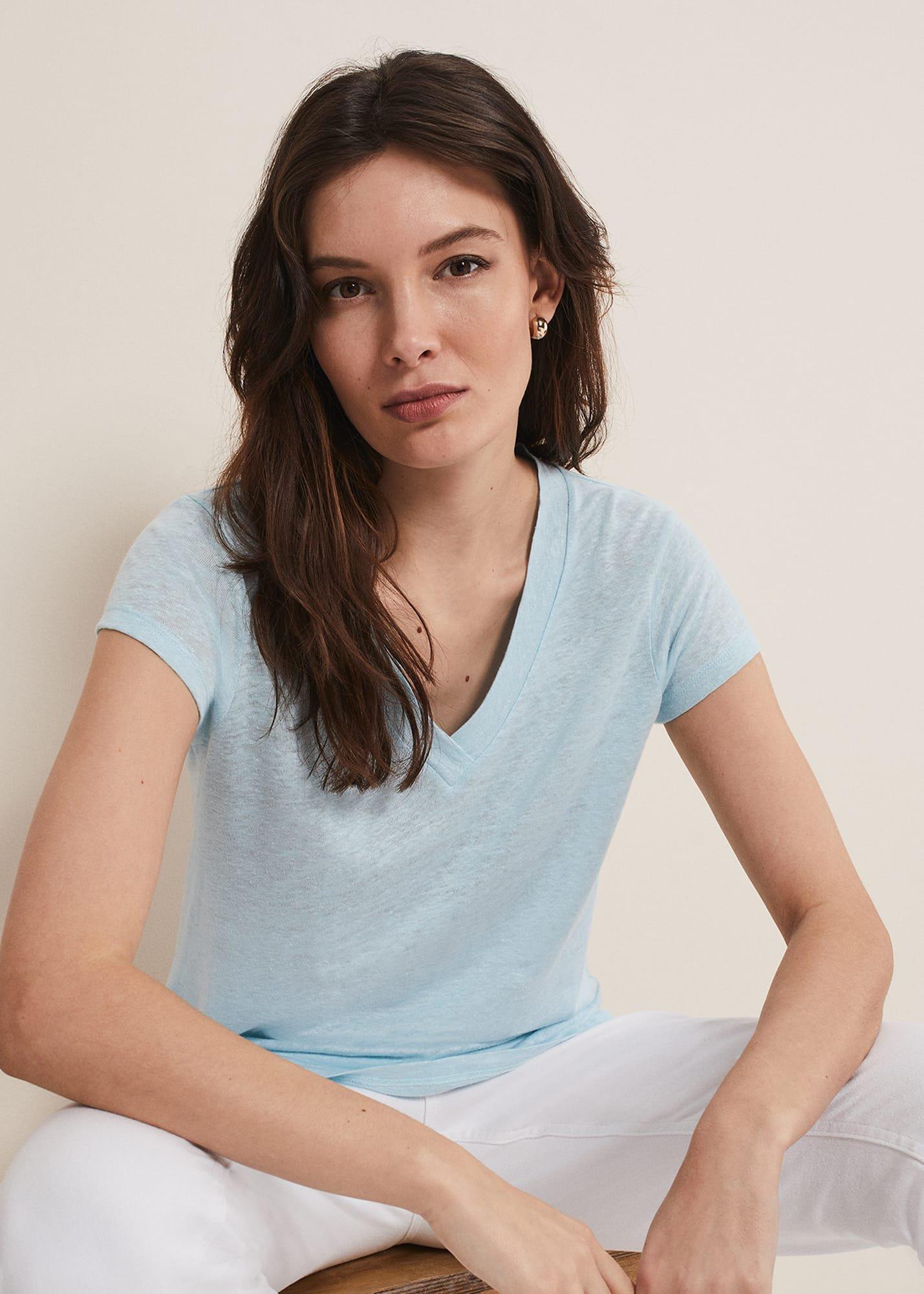 Emera Linen Top