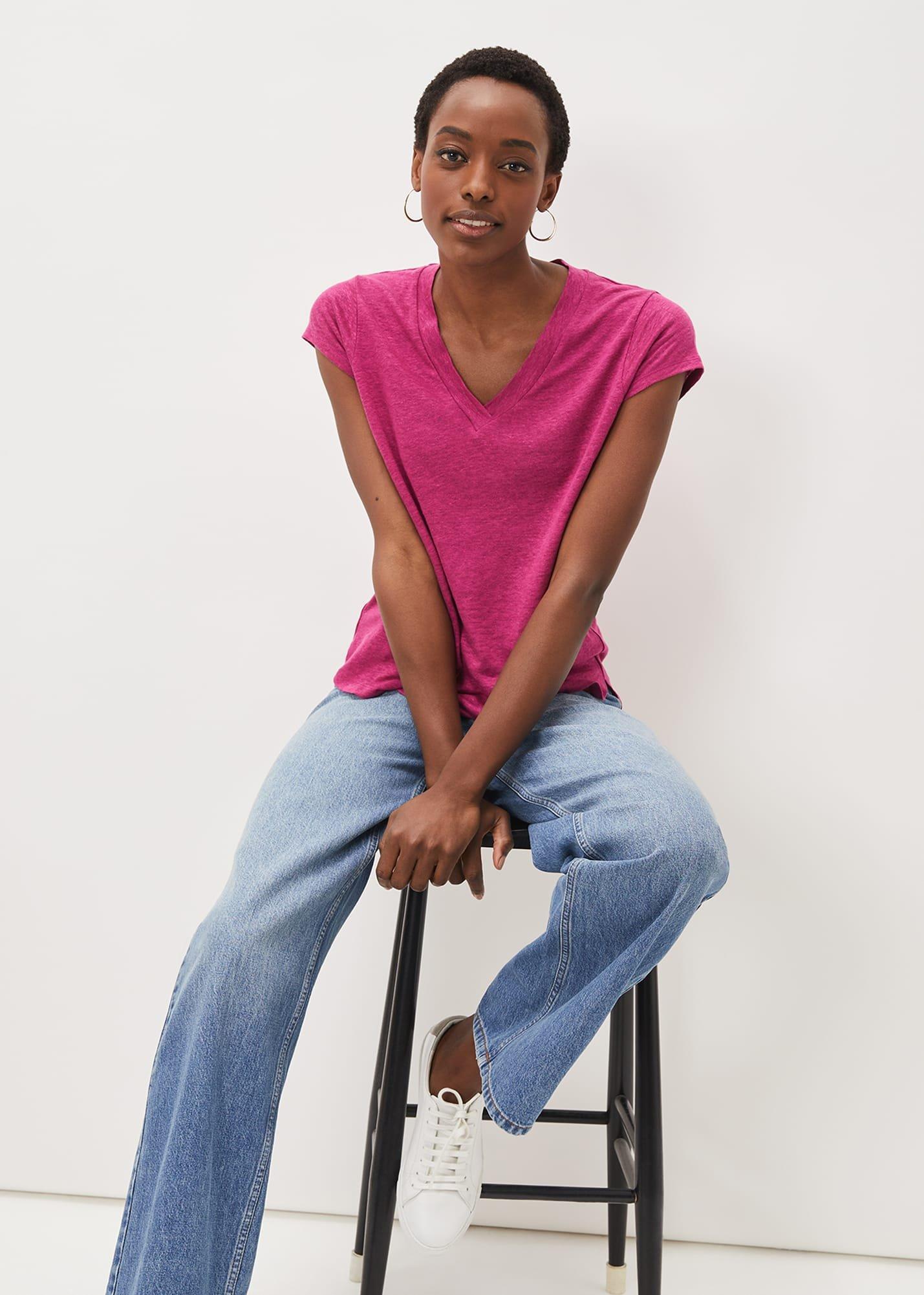 Emera Linen Top