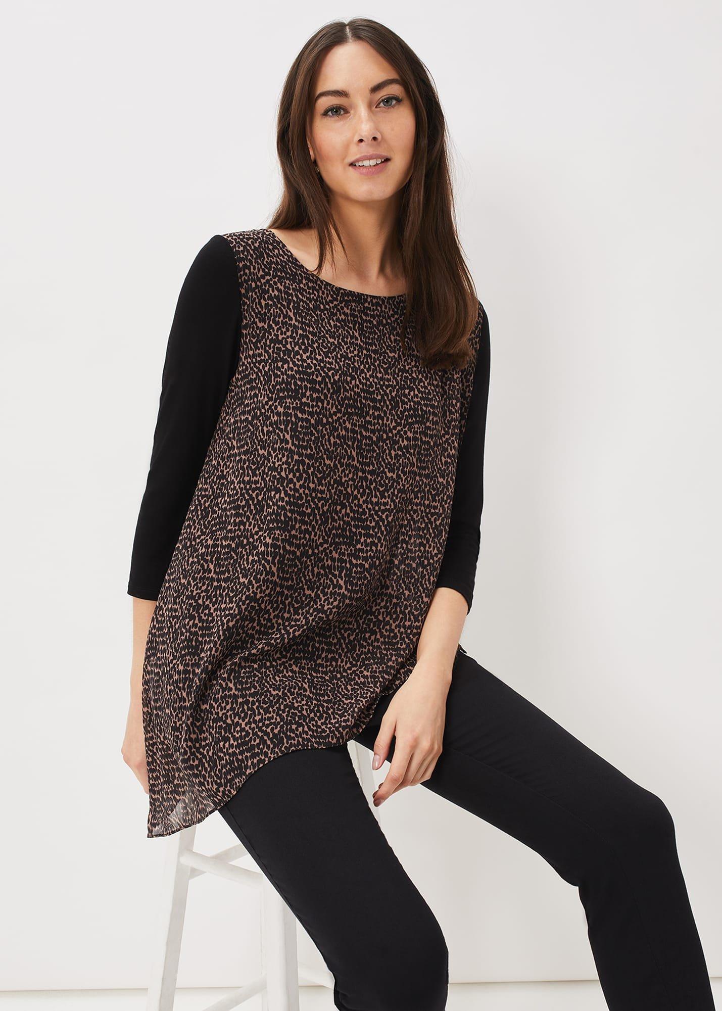 Mika Printed Penele Top