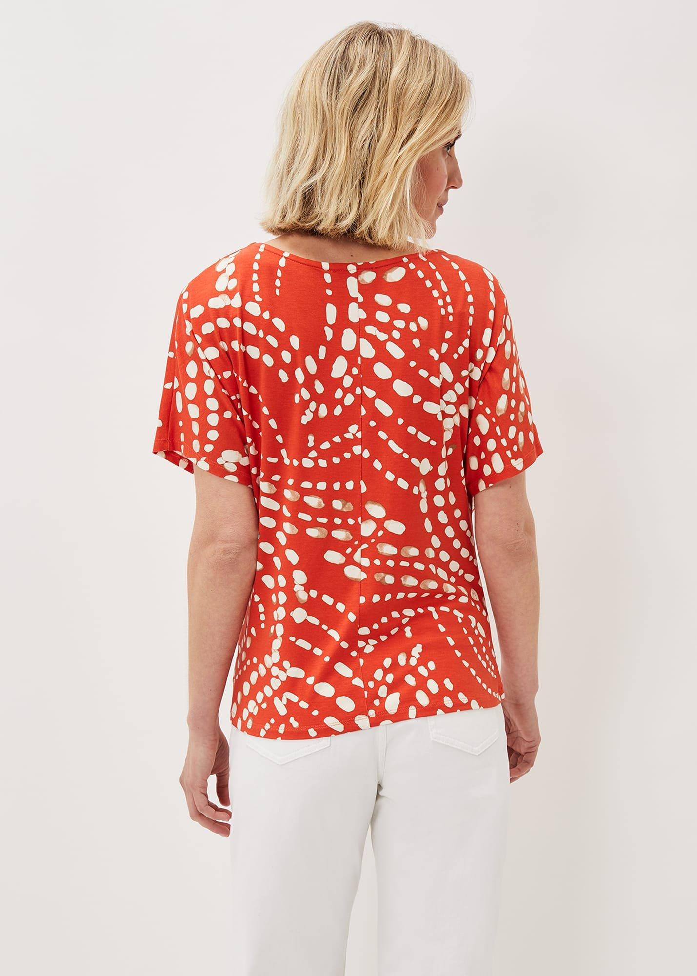 Ayla Spot Side Tie Top