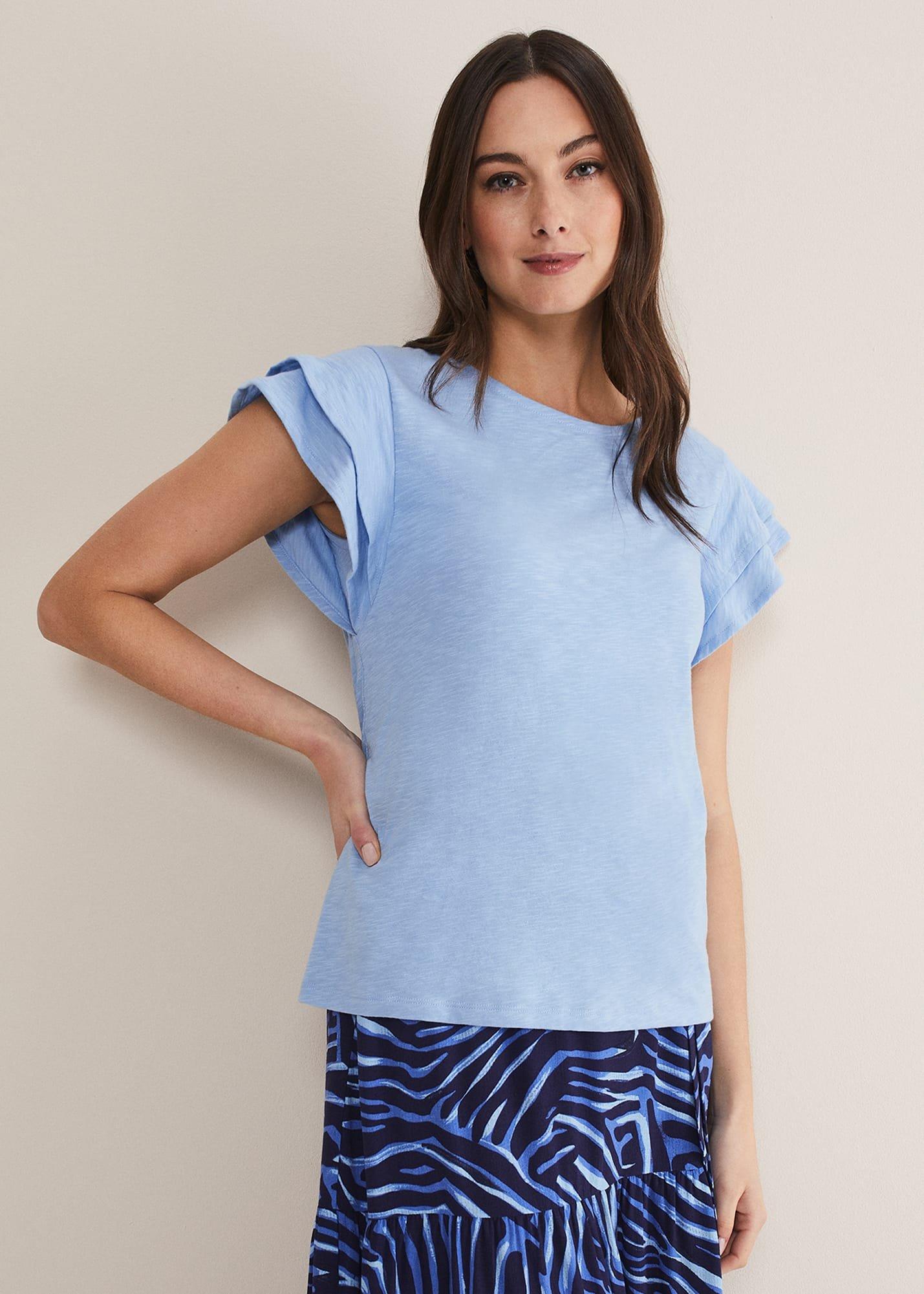 Rosolitta Frill Sleeve Top