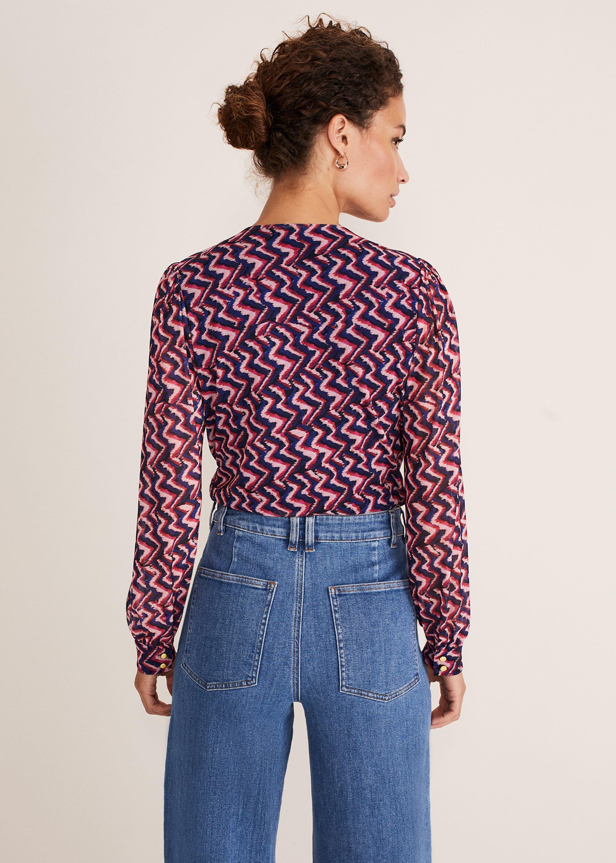 Dorathy Zig Zag Mesh Top