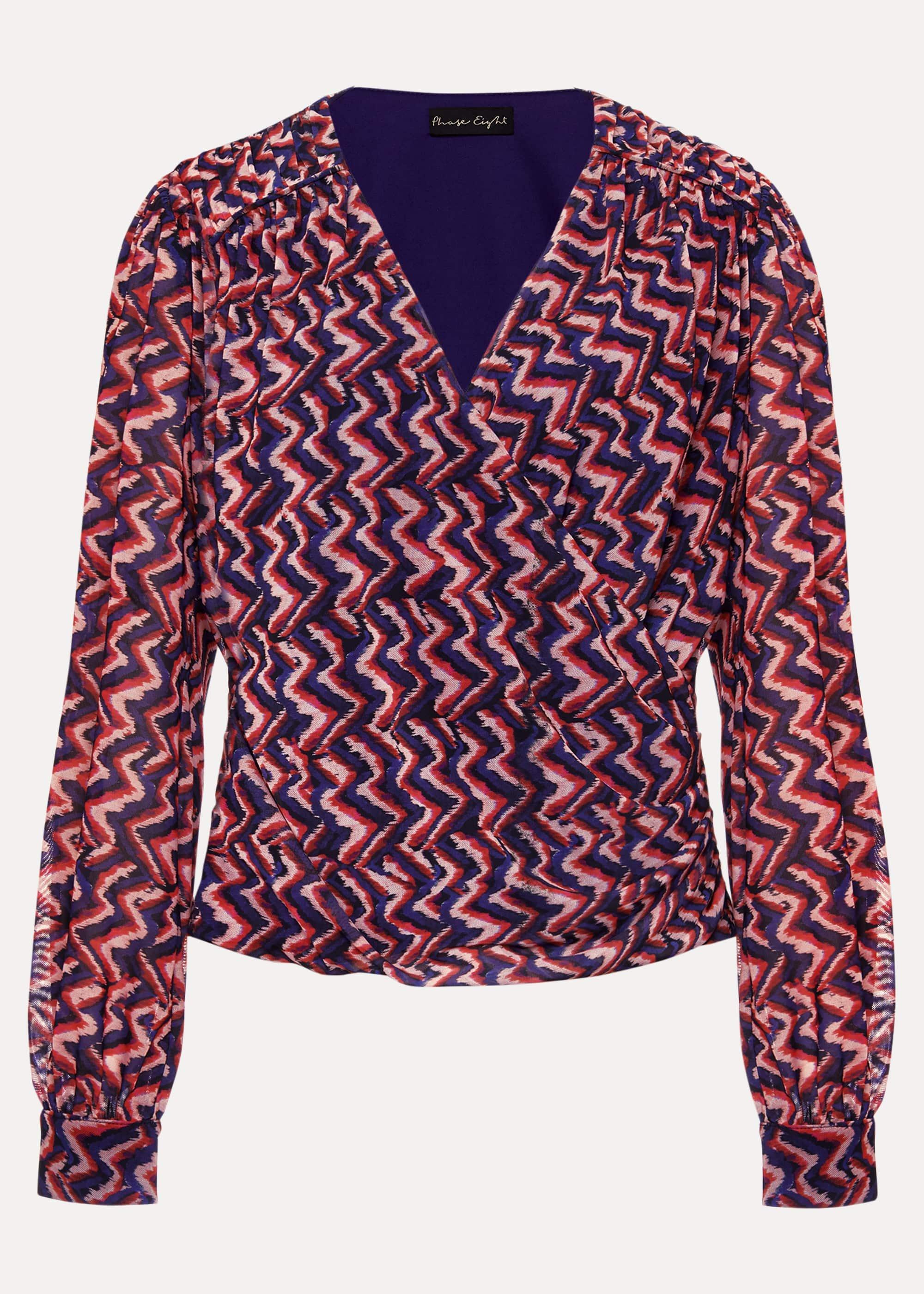 Dorathy Zig Zag Mesh Top