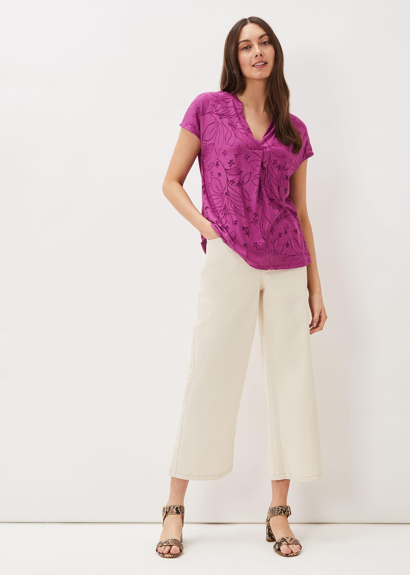 Charleigh Burnout Top