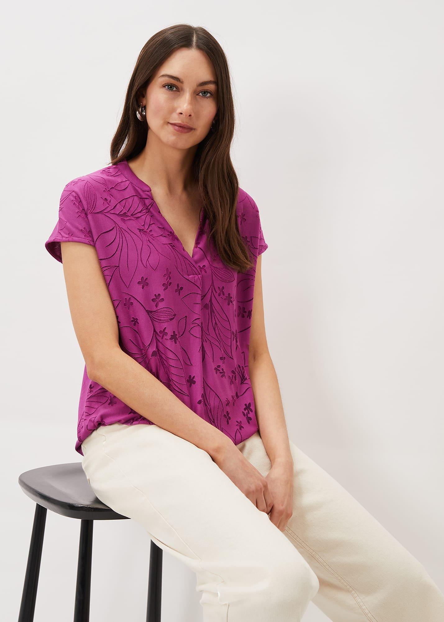 Charleigh Burnout Top
