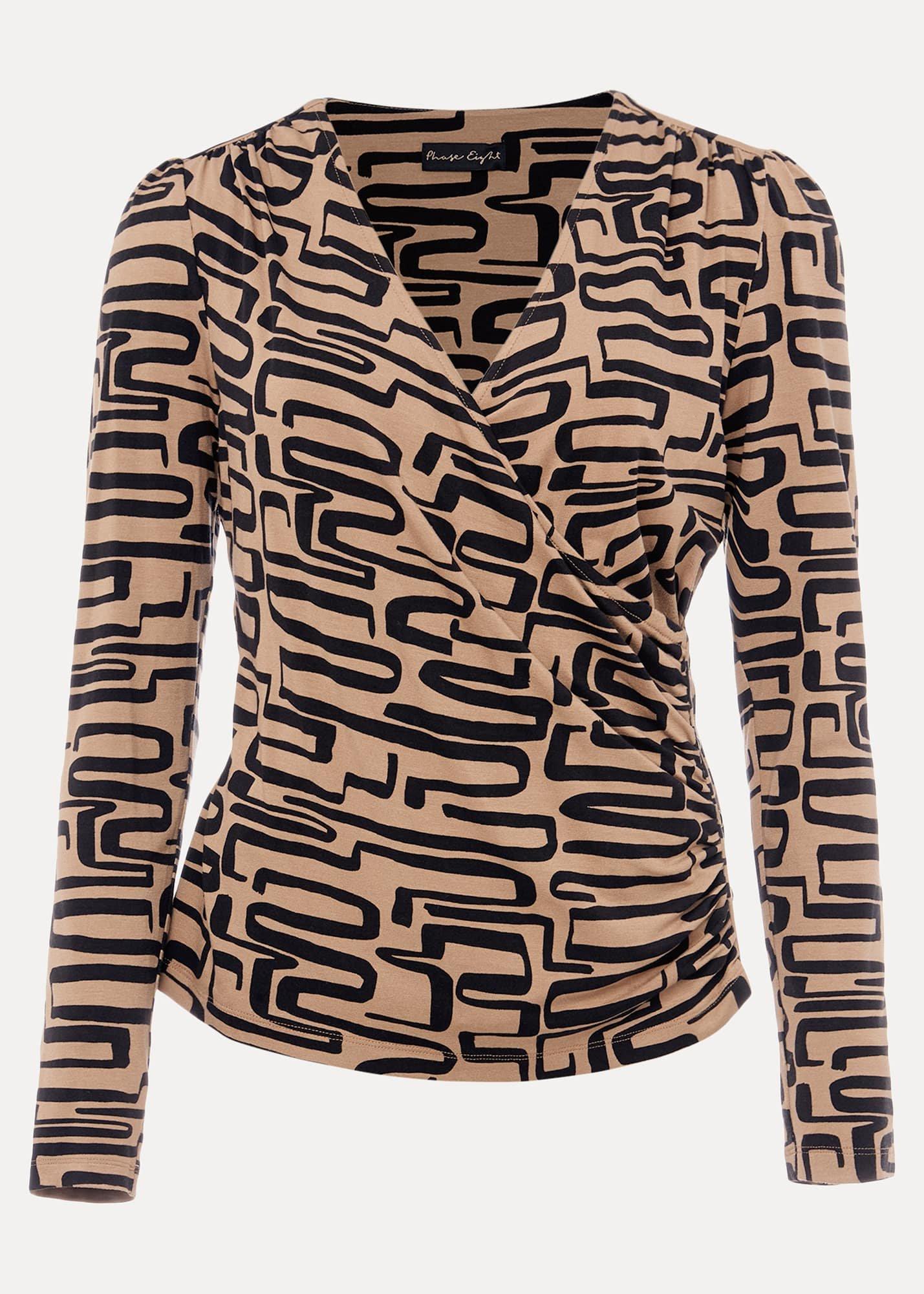 Flora Broken Lines Top