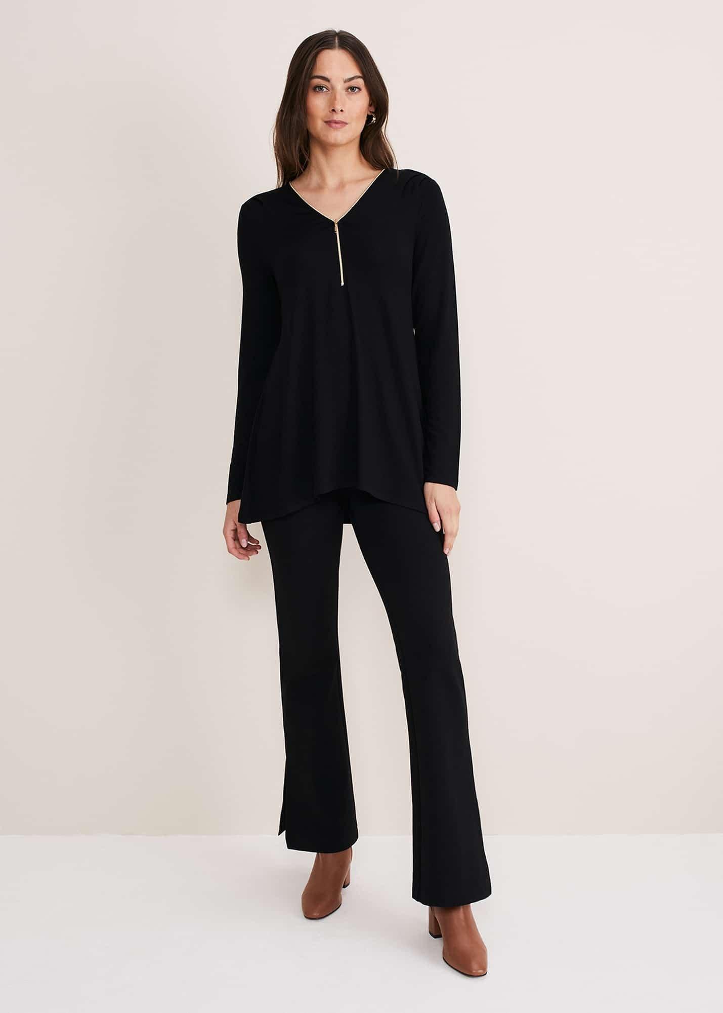 Kloe Zip Detail Top